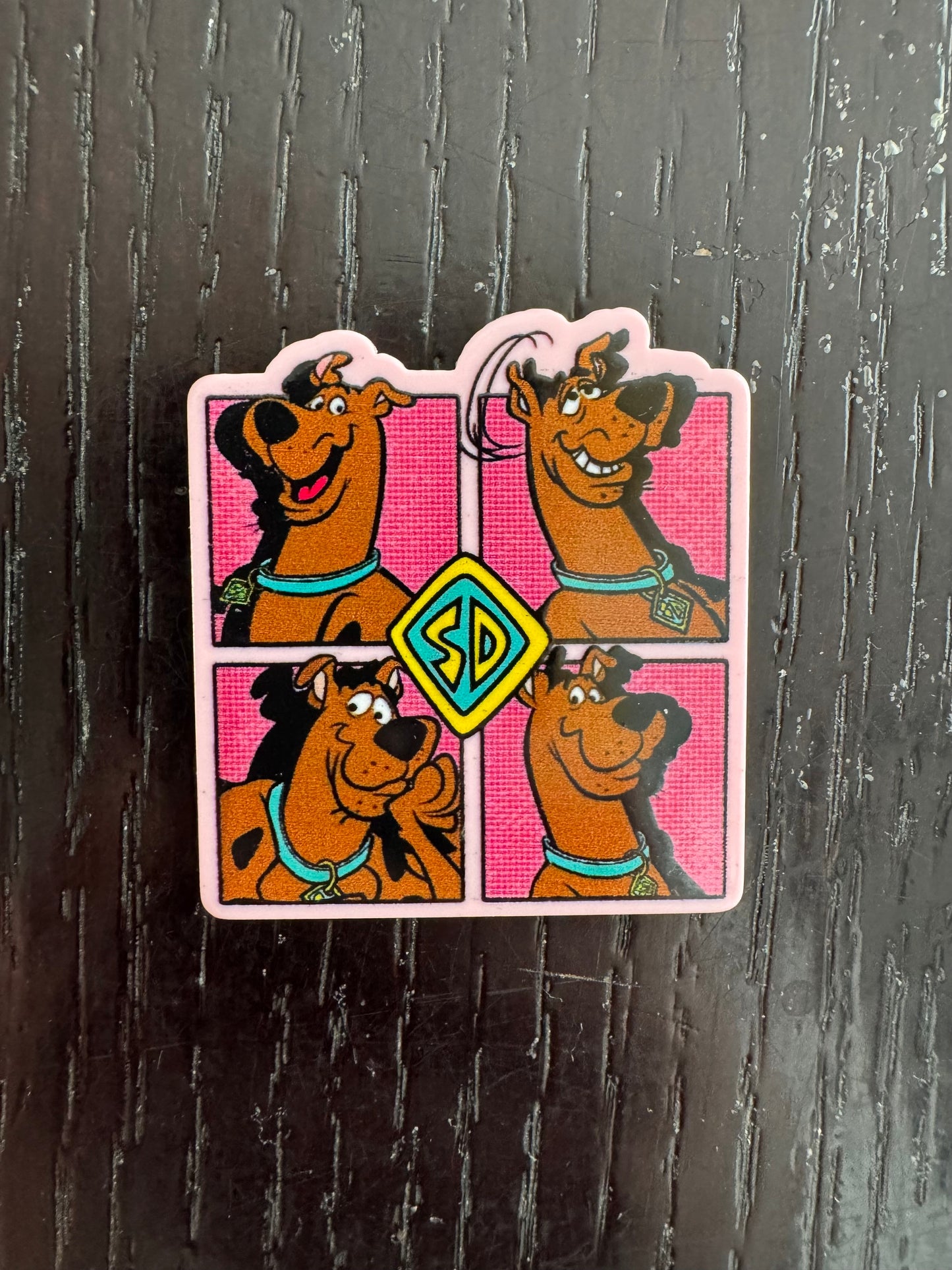 Scooby doo badge reel
