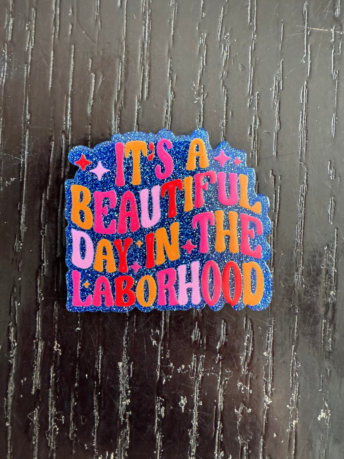 Laborhood badge reel