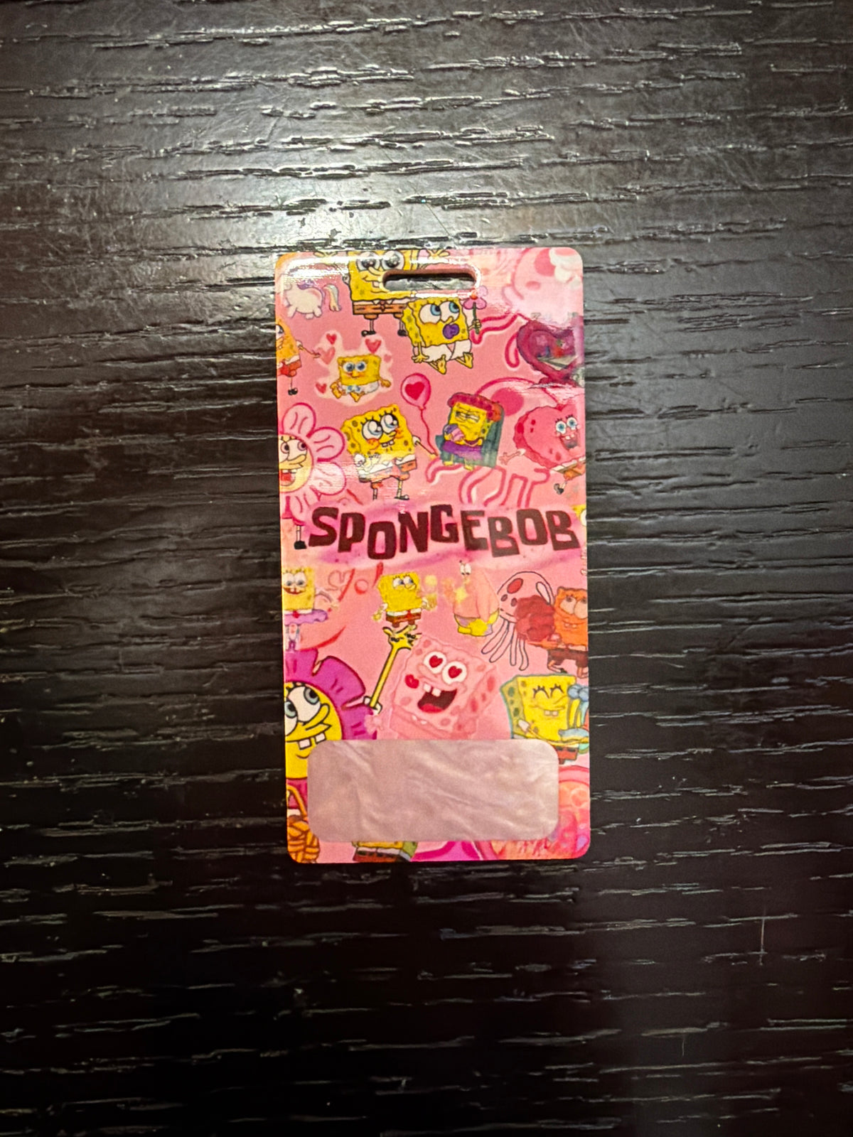 SpongeBob vertical badge buddy