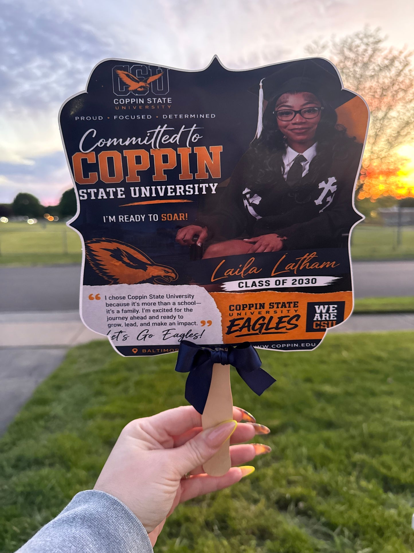 Graduation fans