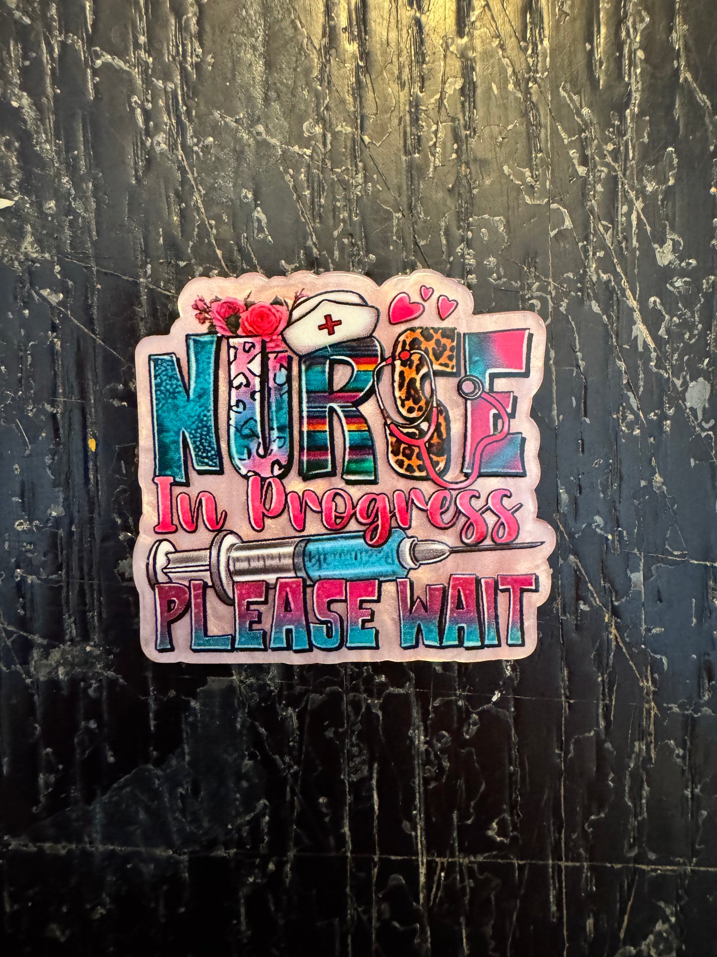 Nurse in Progress badge reel