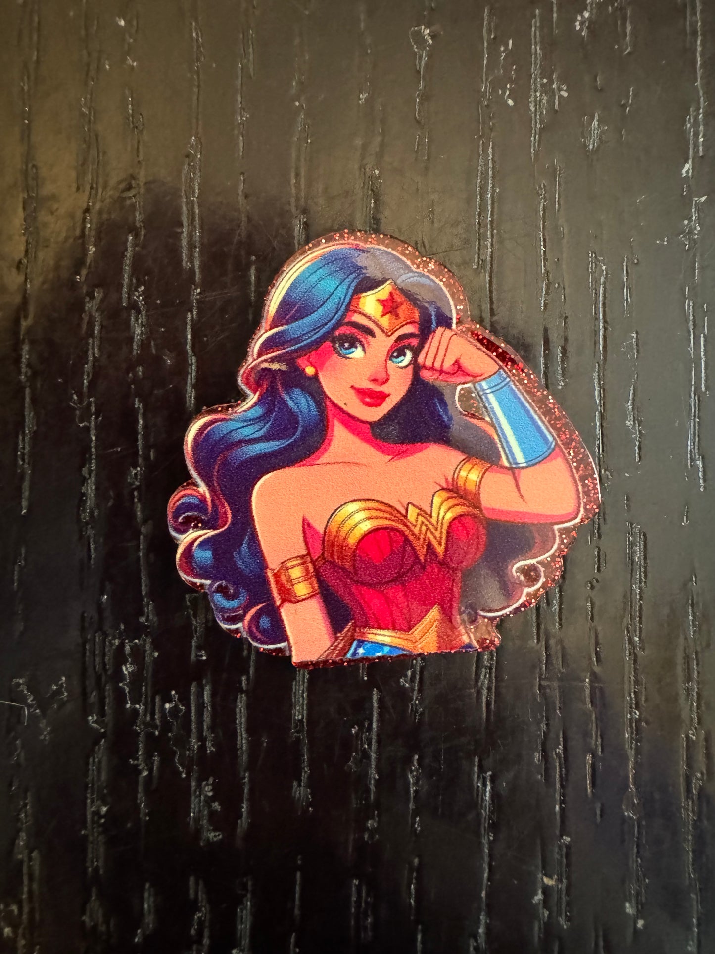 Wonder Woman badge reel