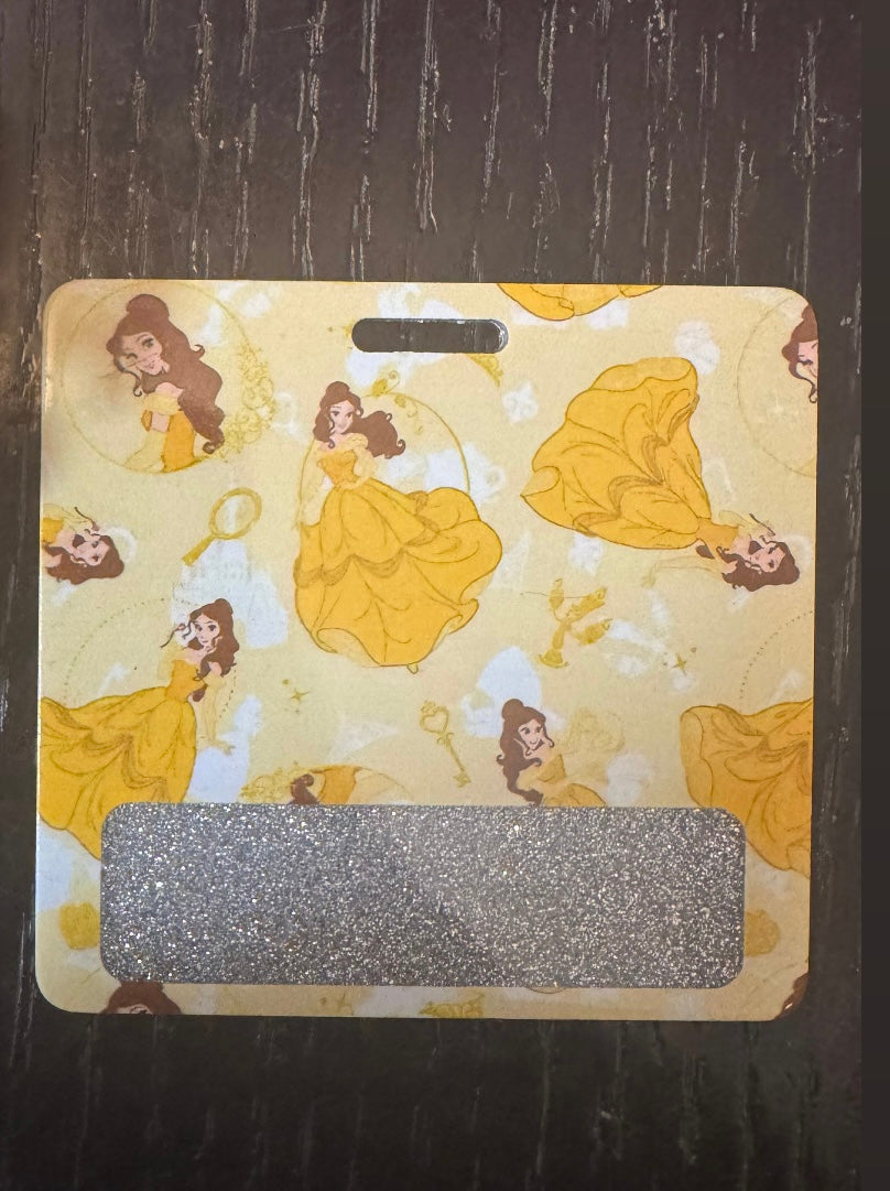 Princess Belle badge buddy