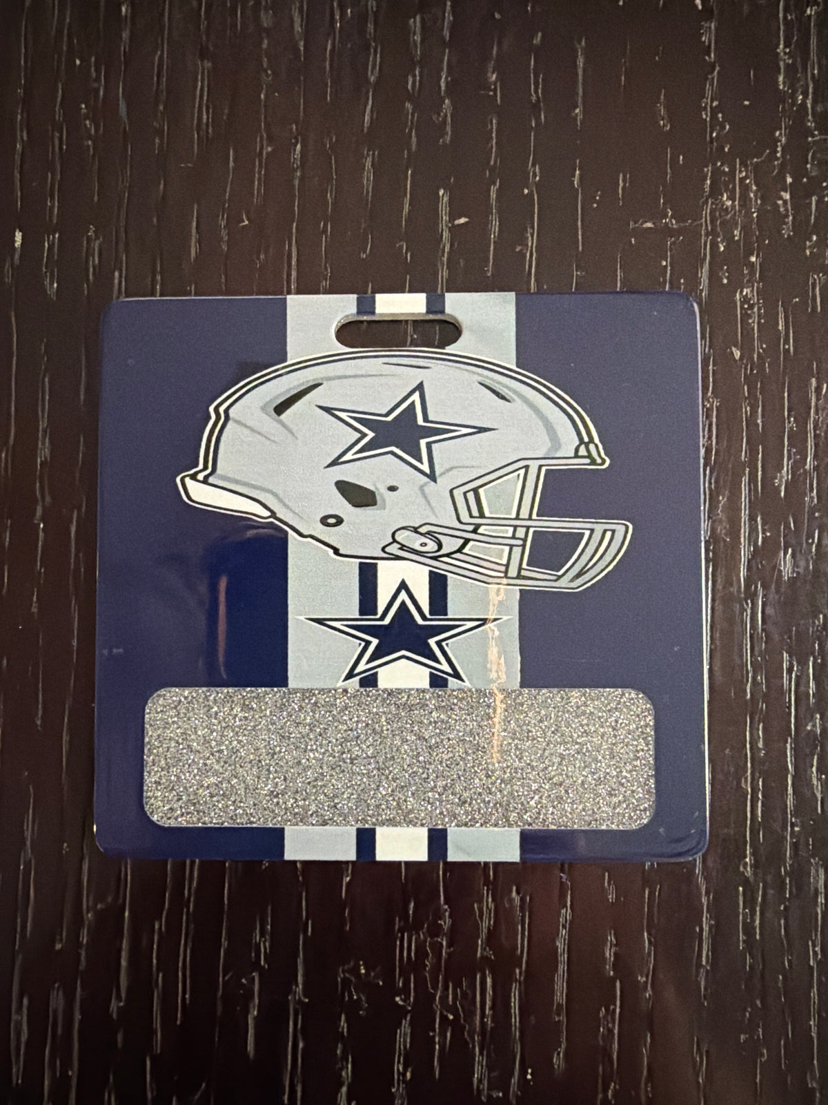 Cowboys badge buddy
