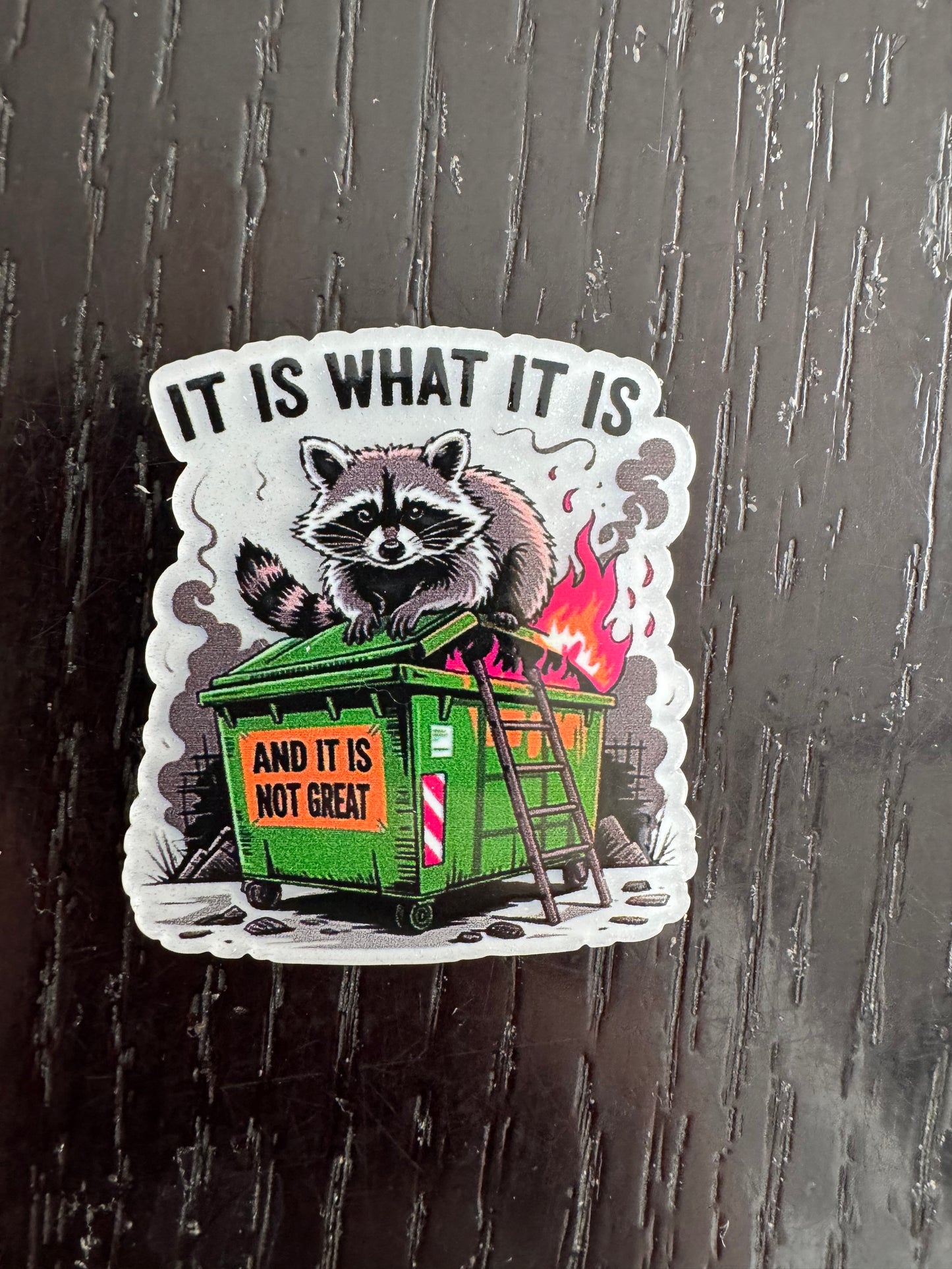 It is what it is badge reel