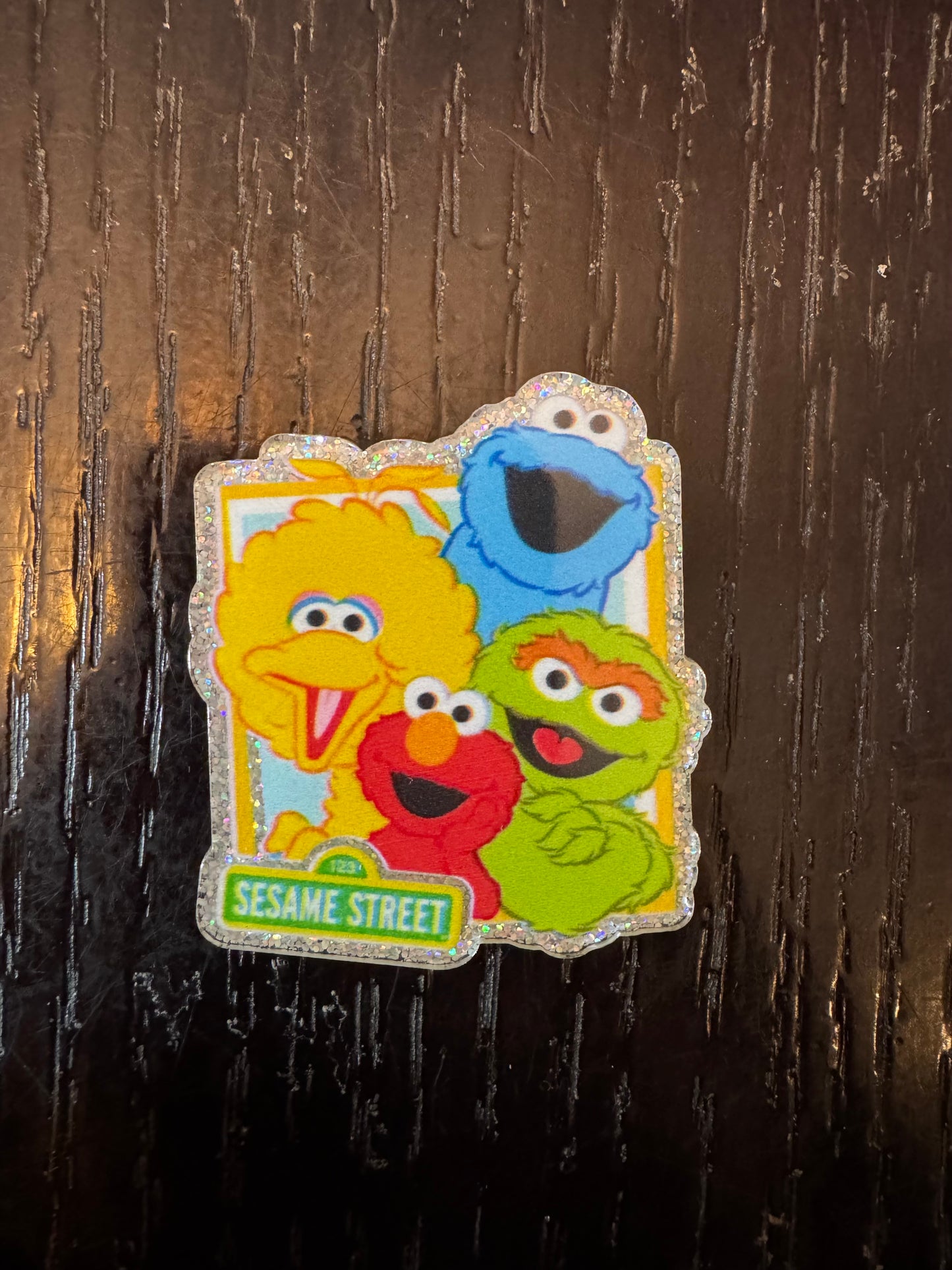 Sesame Street badge reel