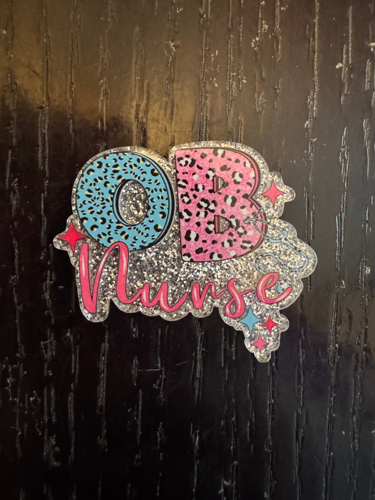OB Nurse badge reel