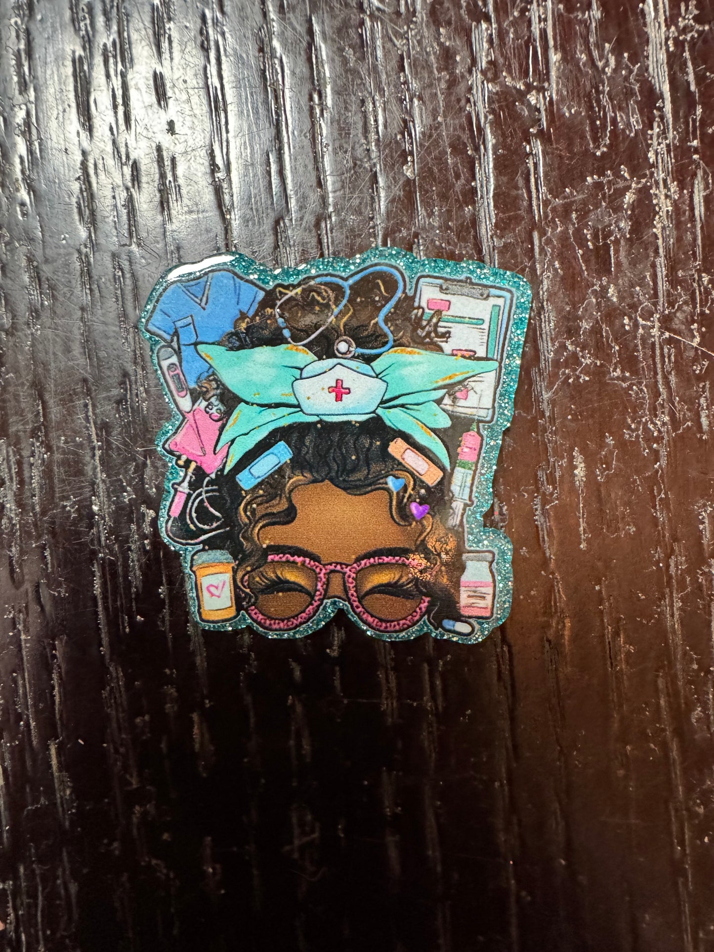 Nurse badge reel