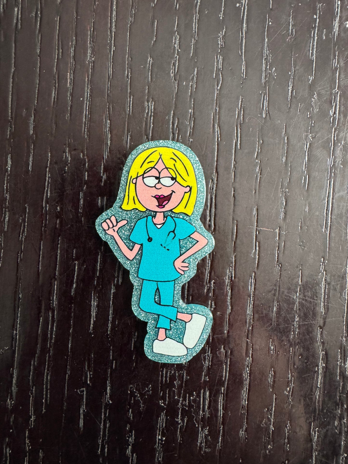 Lizzie nurse badge reels