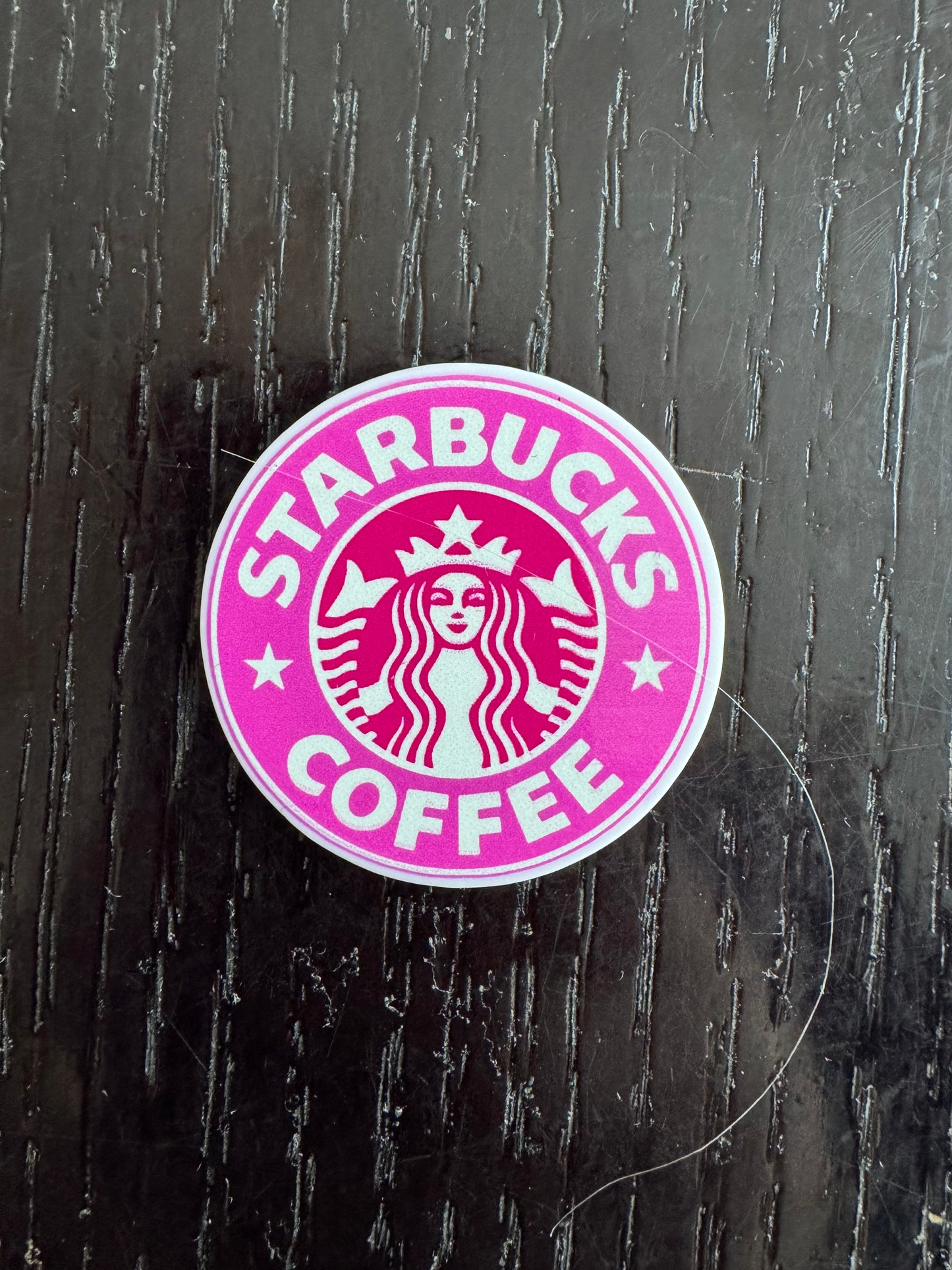 Starbucks coffee badge reel