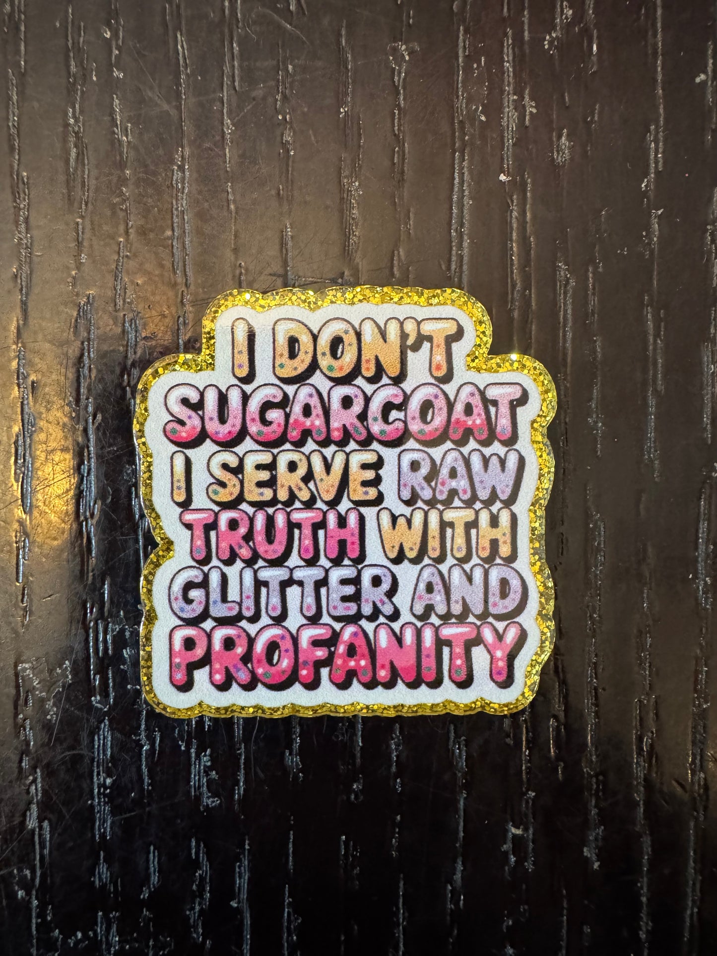 Sugarcoat badge reel