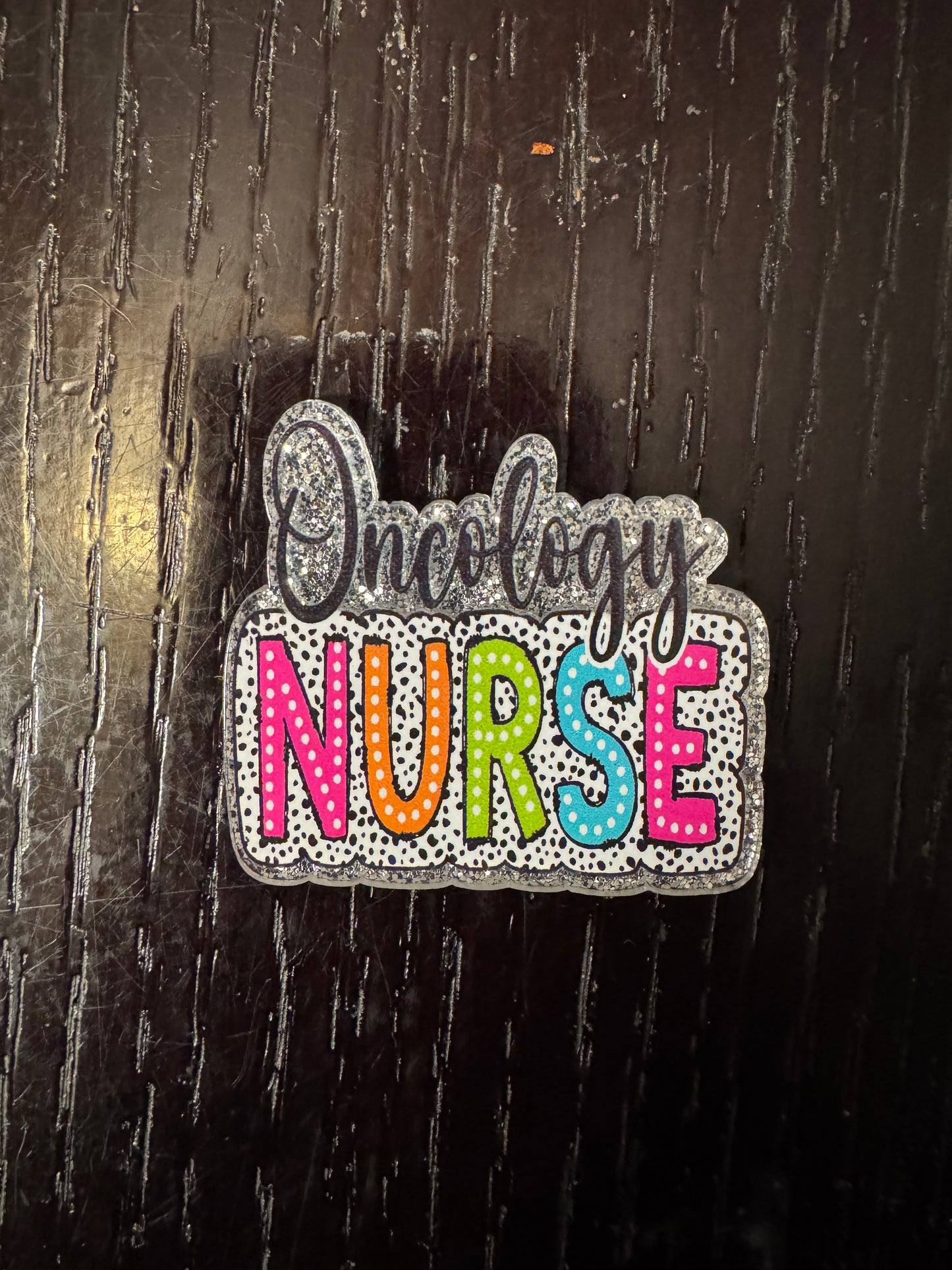 Oncology Nurse badge reel
