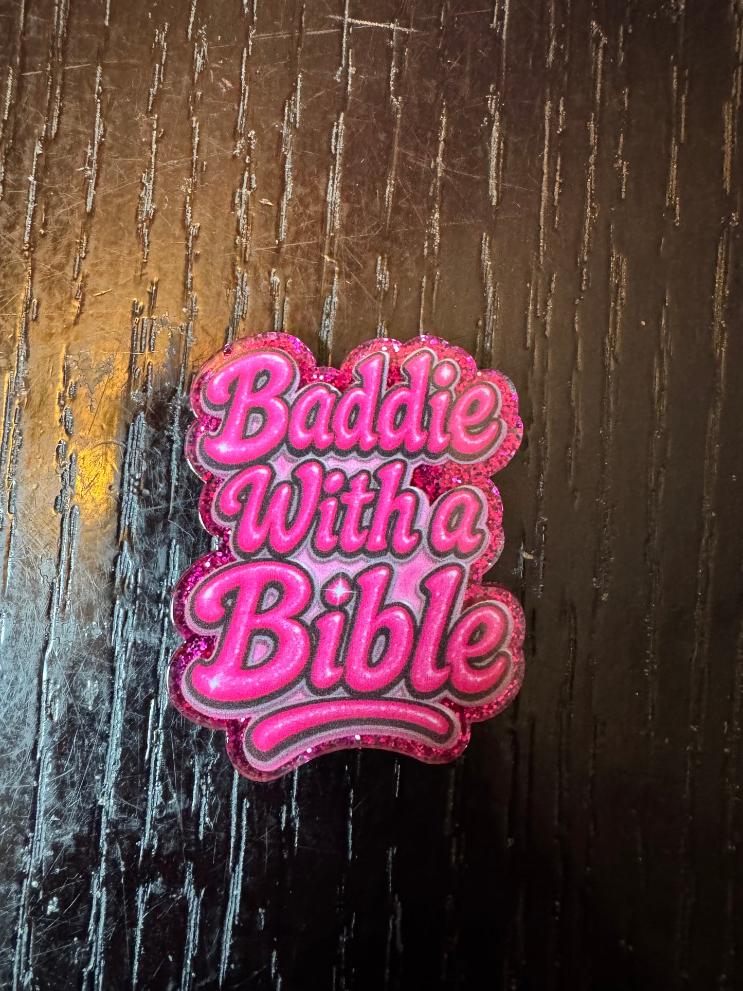 Baddie with a Bible badge reel