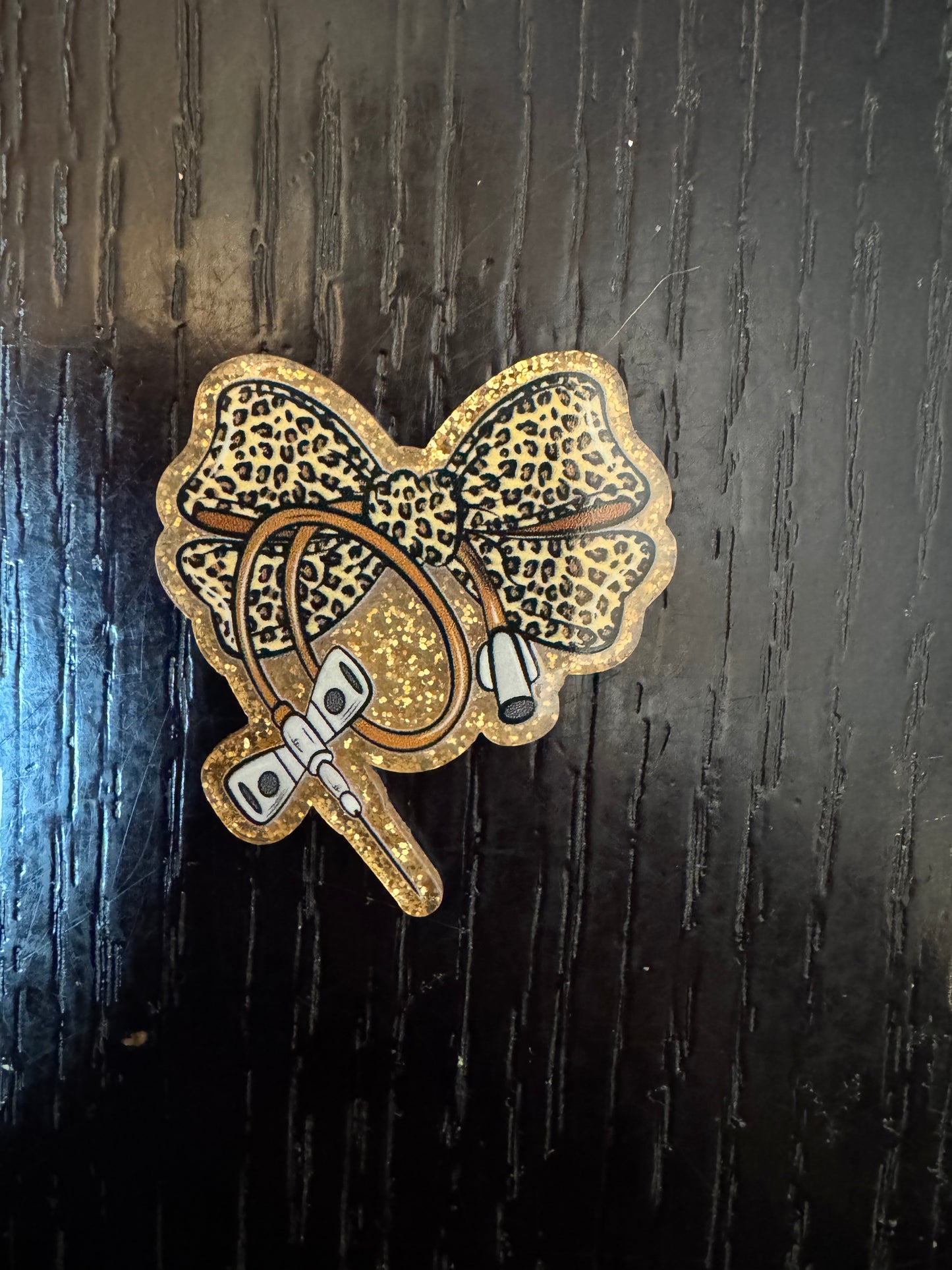 Medical bow badge reel