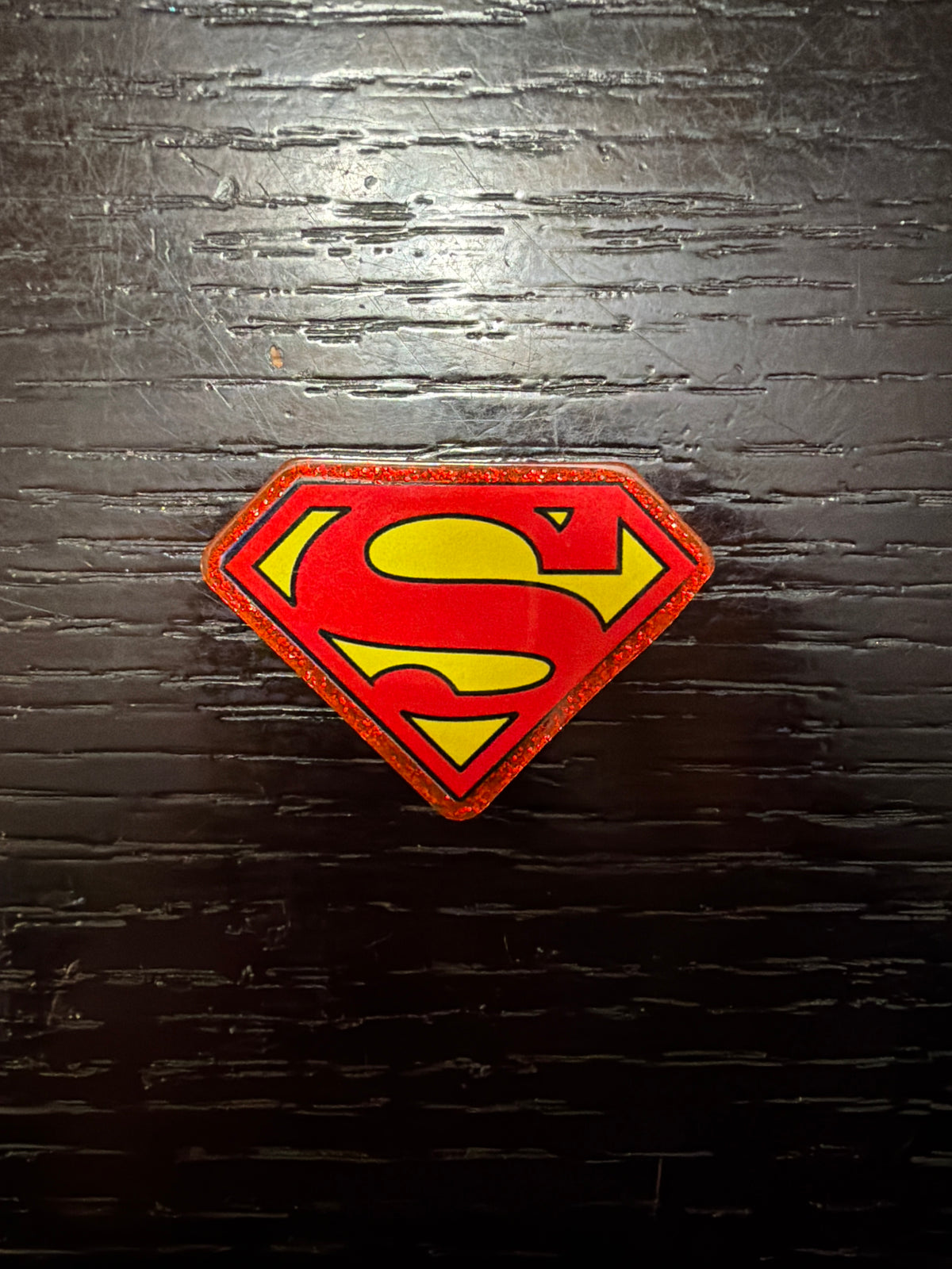 Superman badge reel