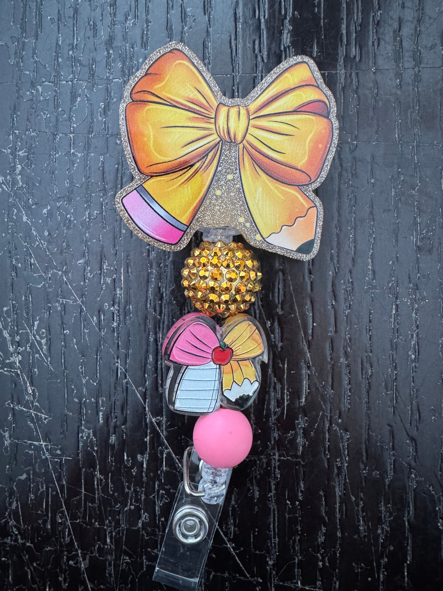 Teacher badge reel