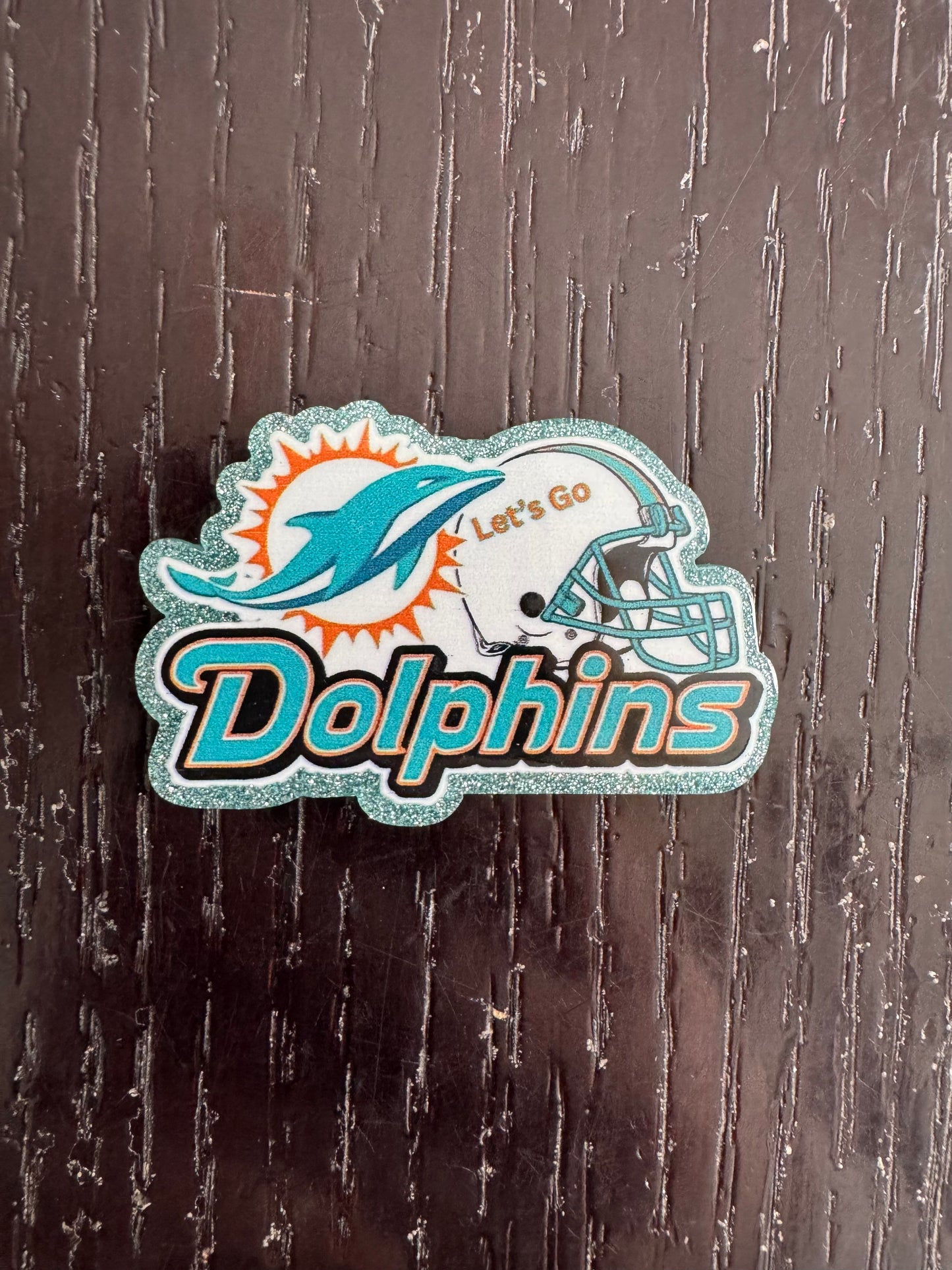 Dolphins badge reel
