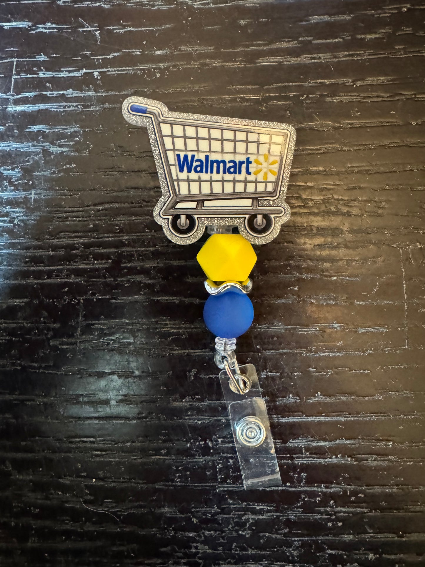 Walmart badge reel