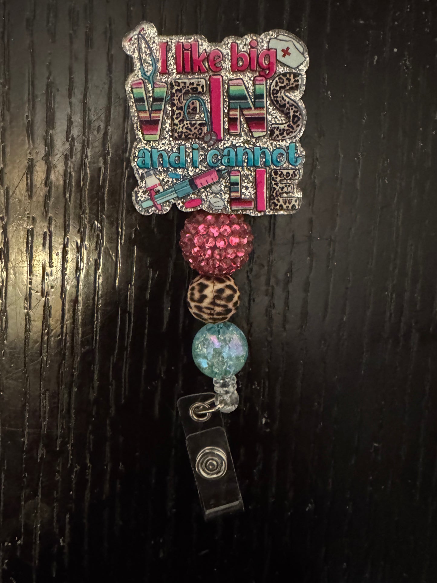 I like big veins and I cannot lie badge reel