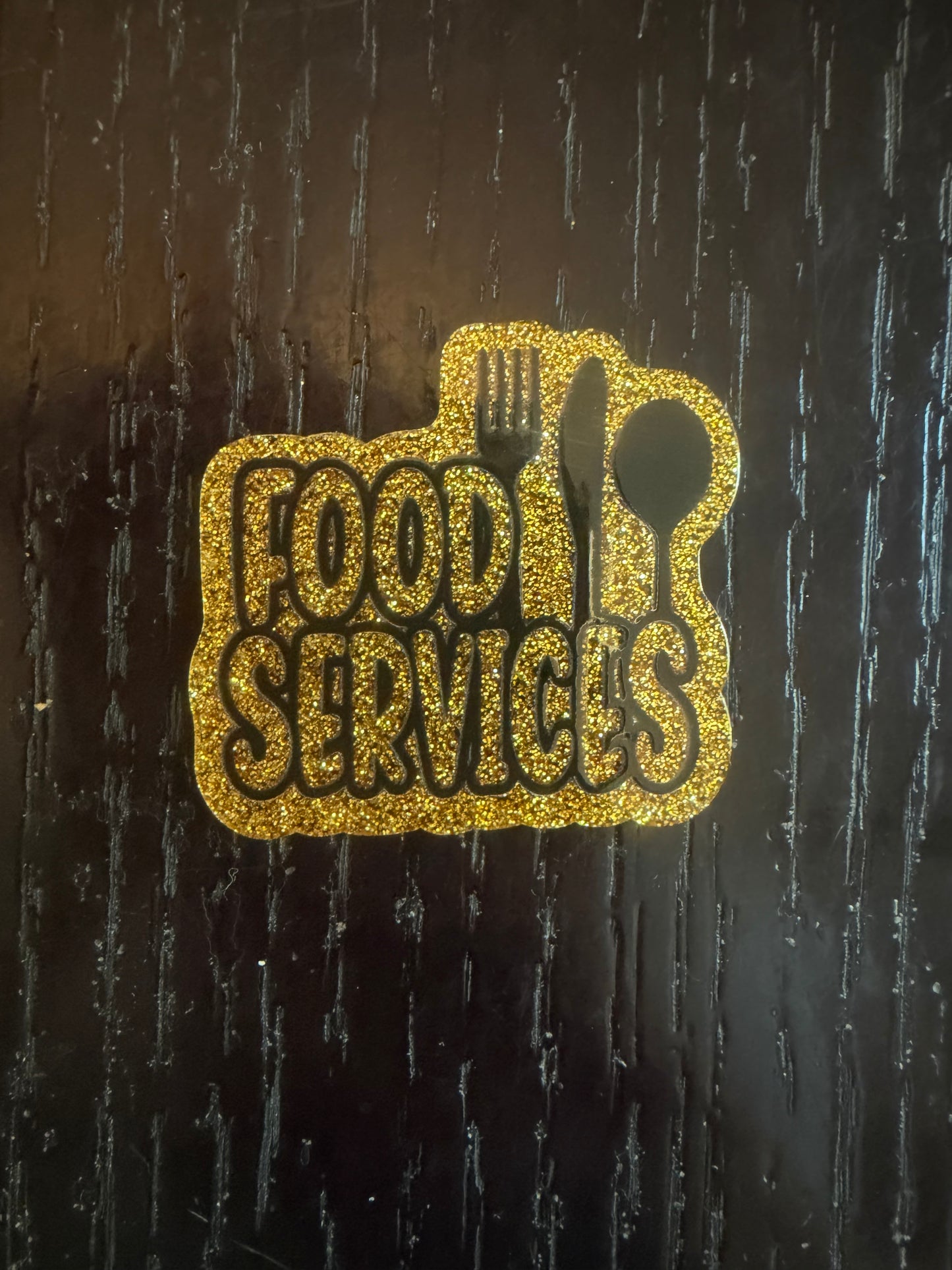 Food Service badge reel