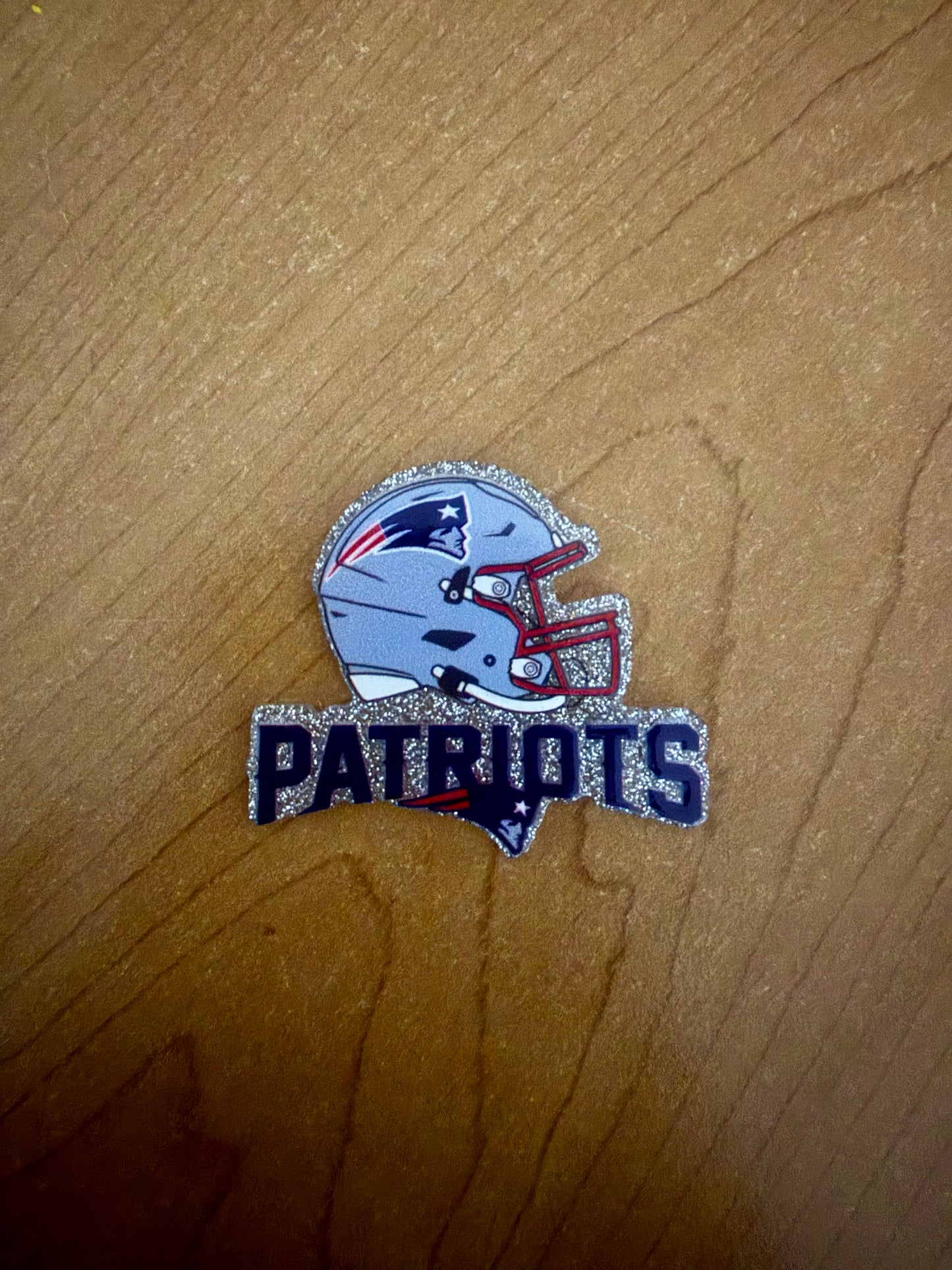 Patriots badge reel