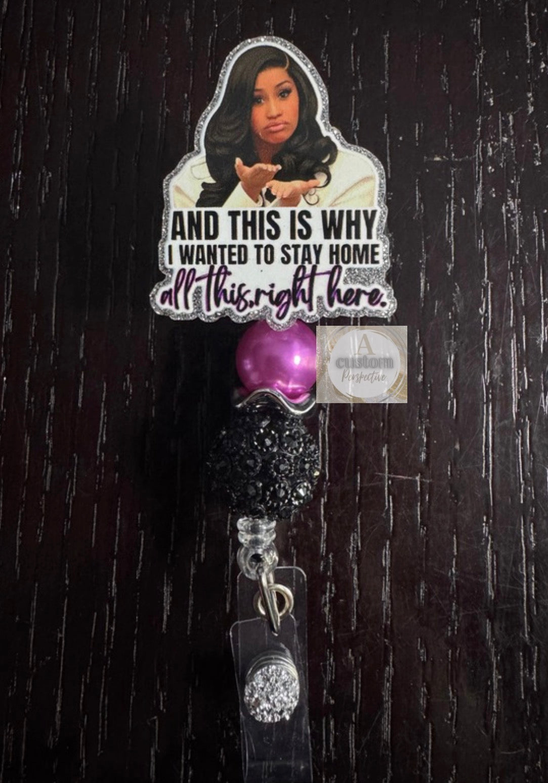 Cardi b badge reel