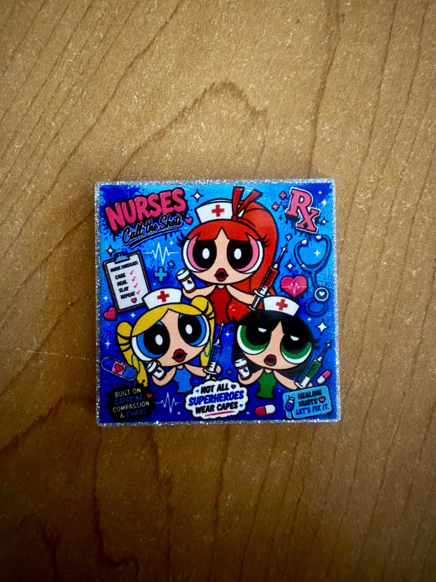PPG Nurse badge reel