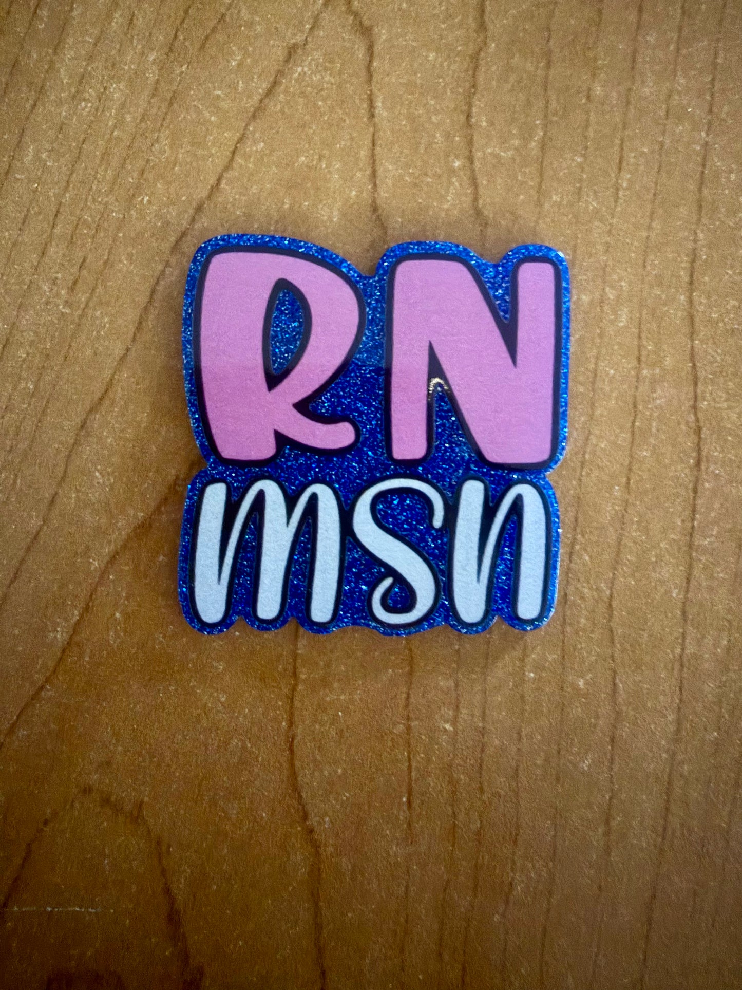 RN MSN badge reel