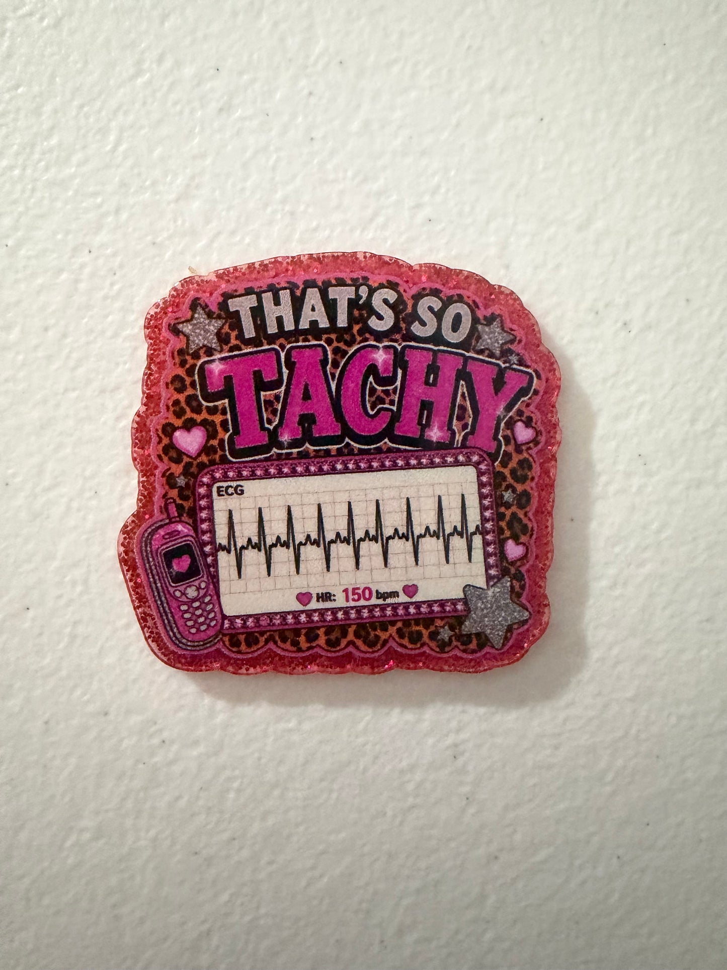That’s so Tachy badge reel