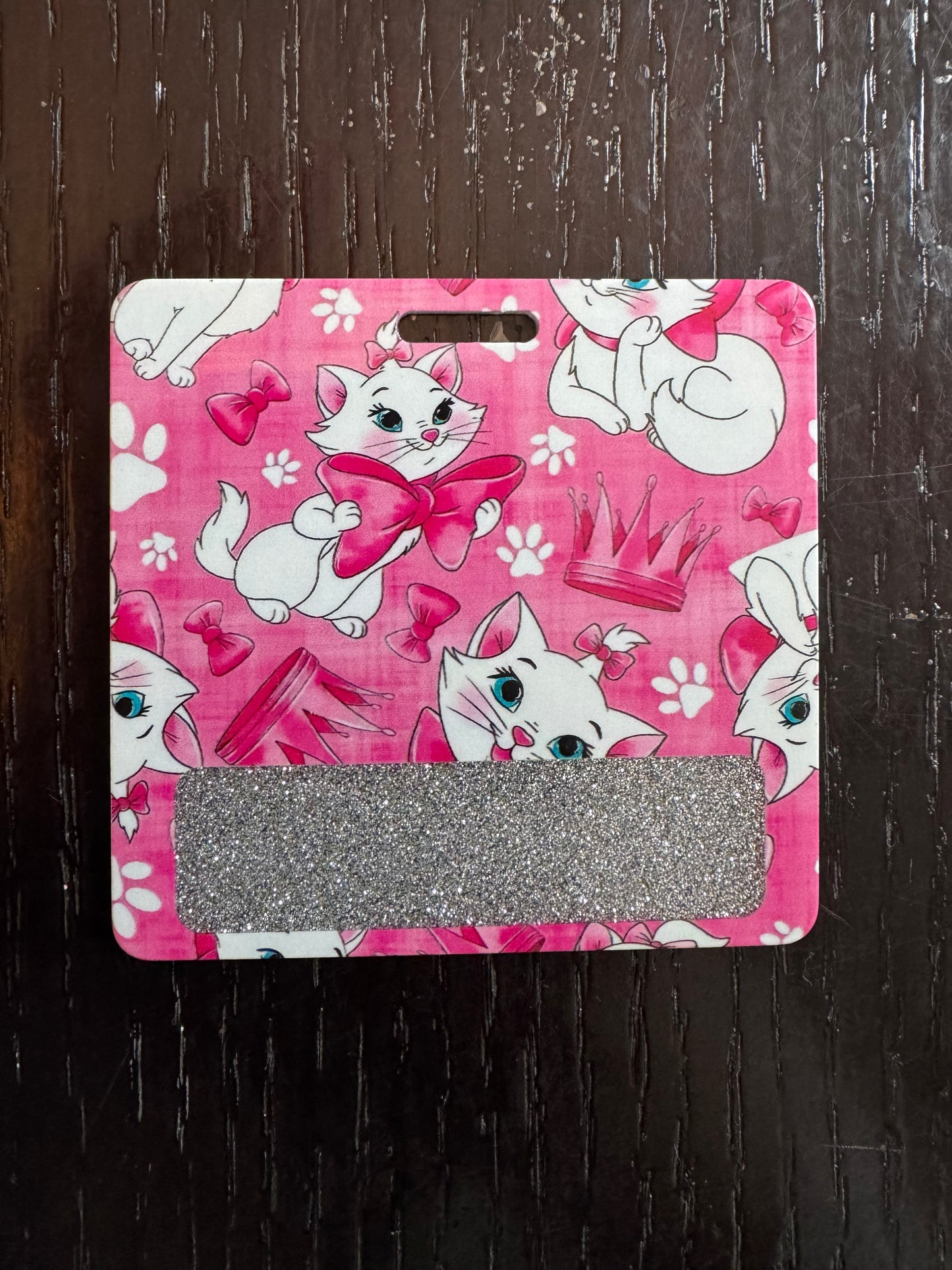 Marie cat badge buddy