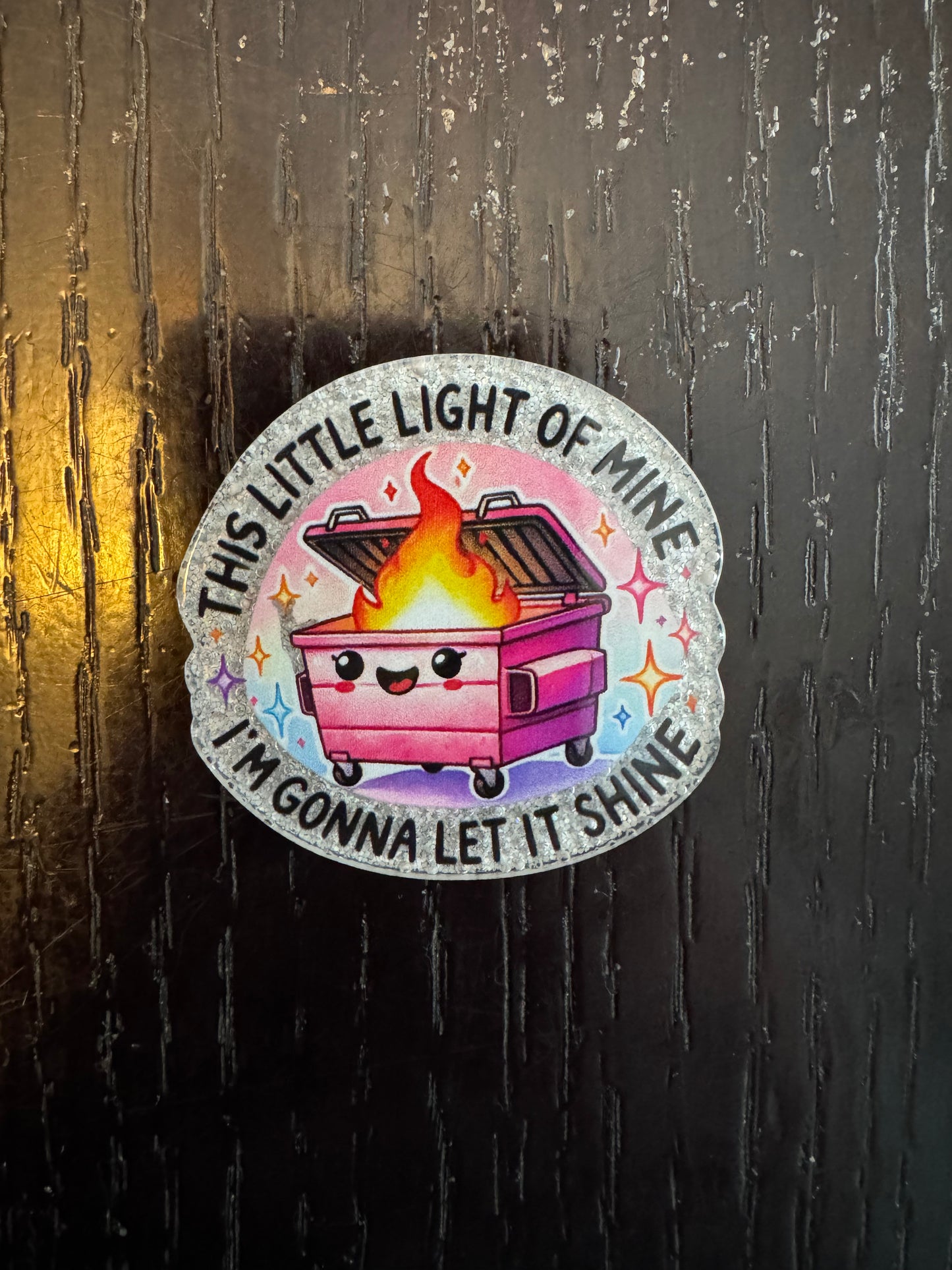 This little light of mine badge reel