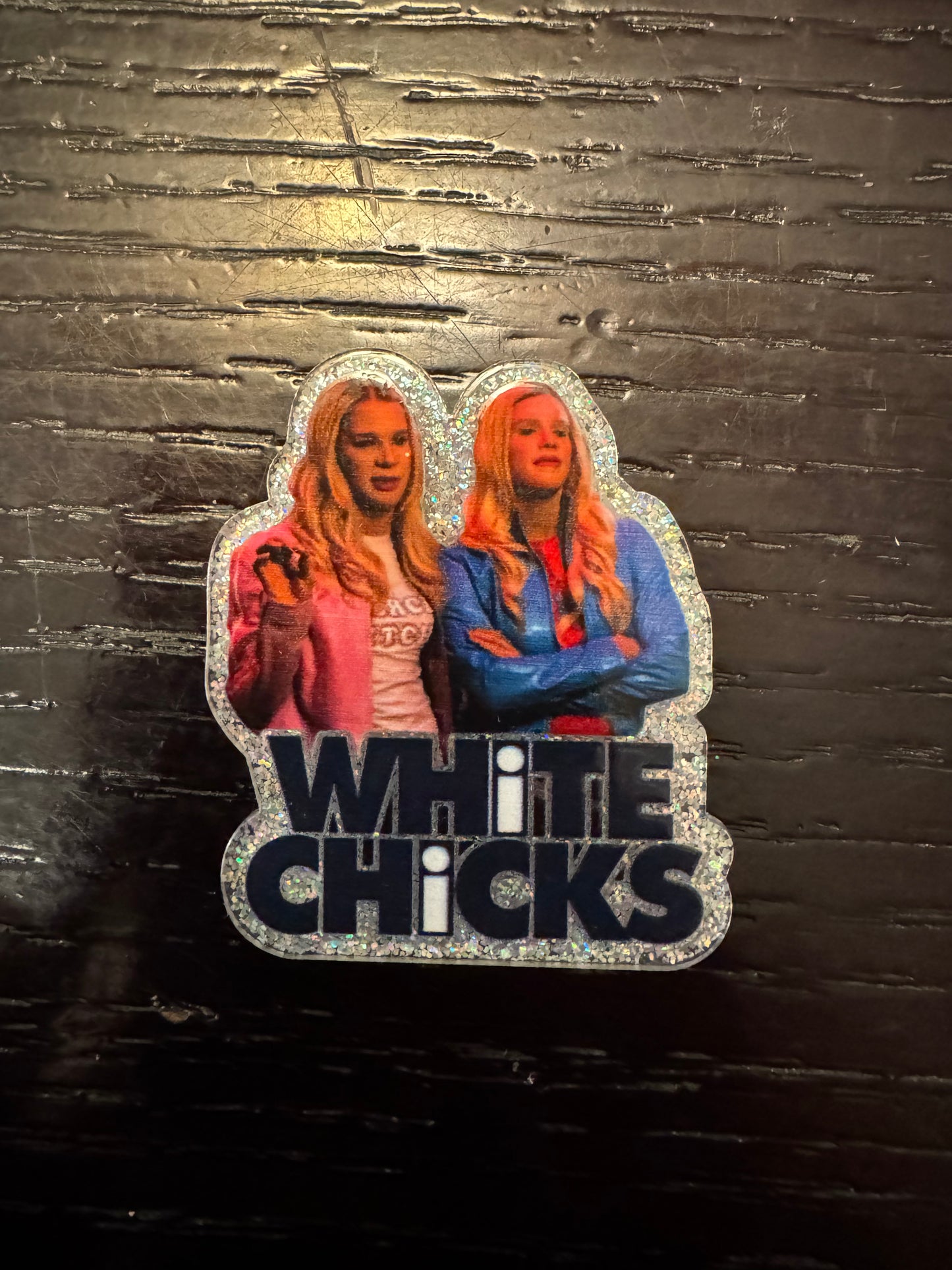 White chicks badge reel