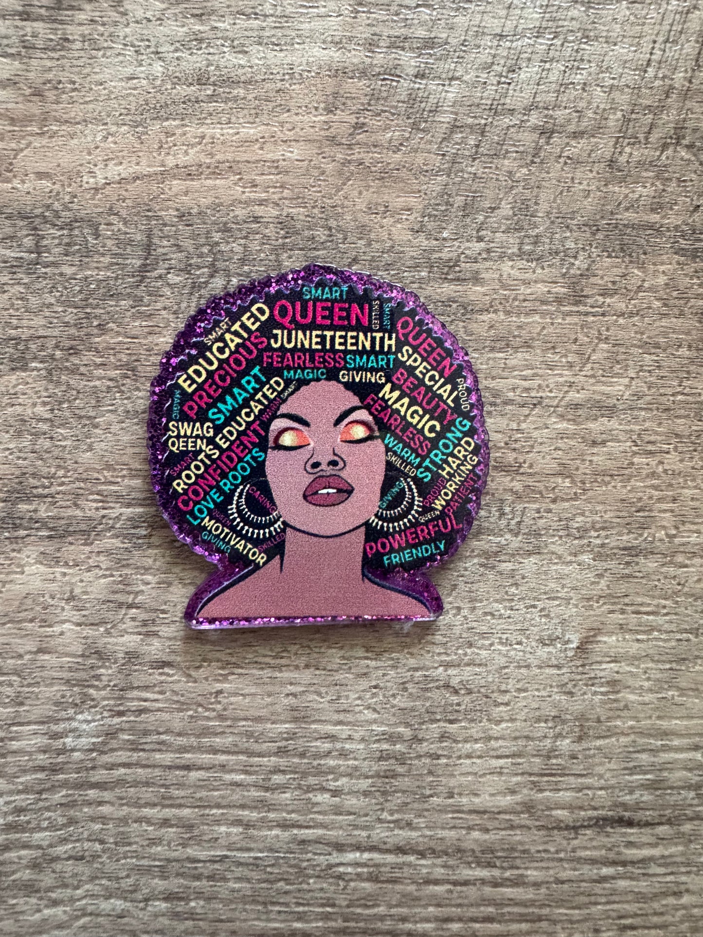 Juneteenth badge reel