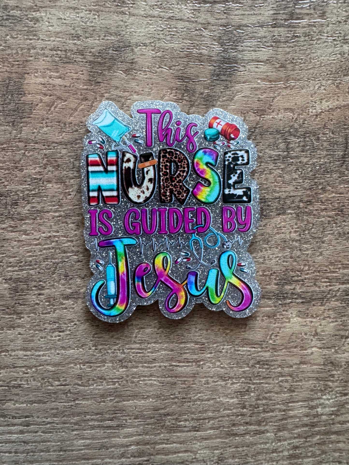 This nurse is guided by Jesus badge reel
