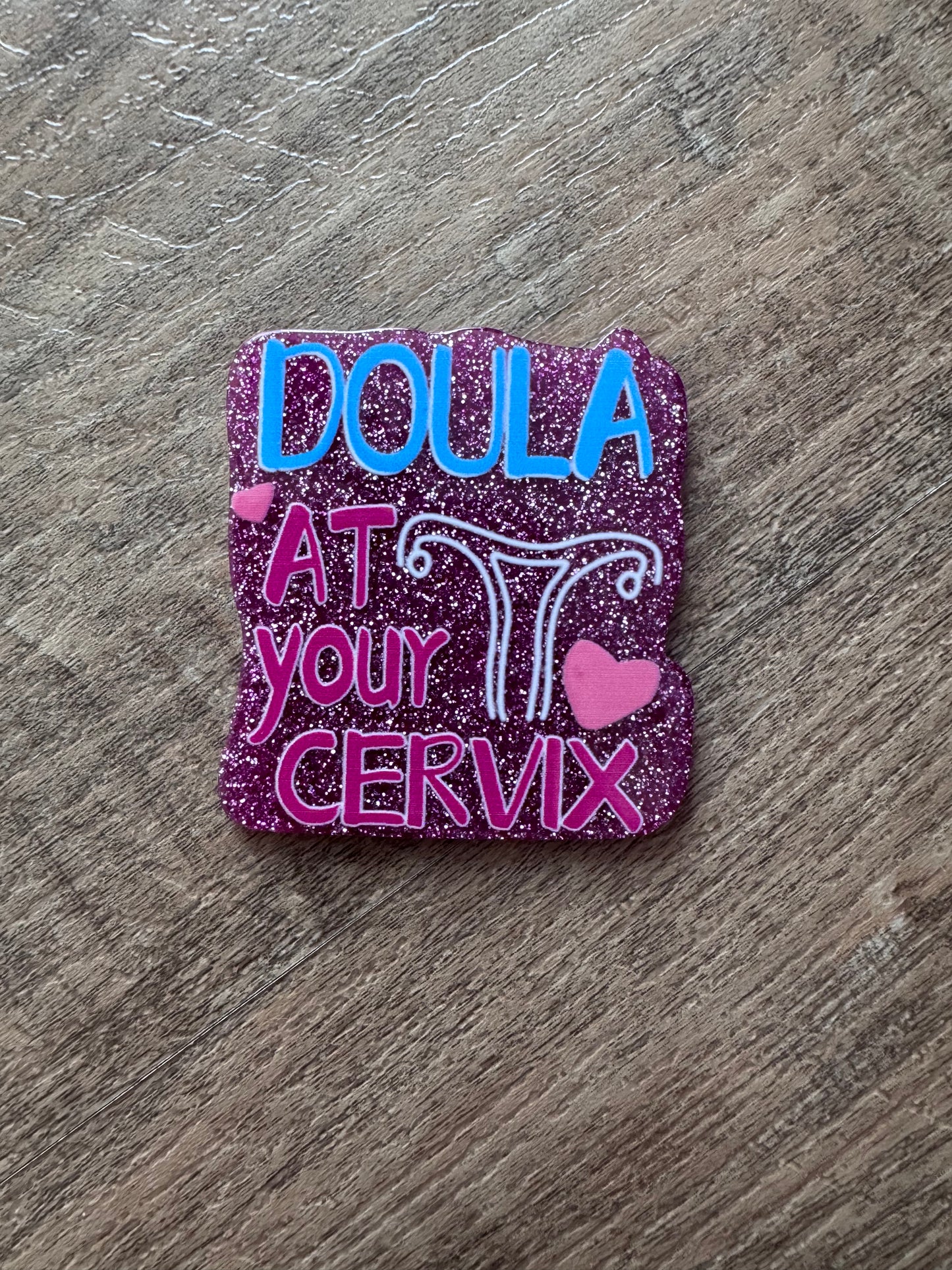 Doula badge reel