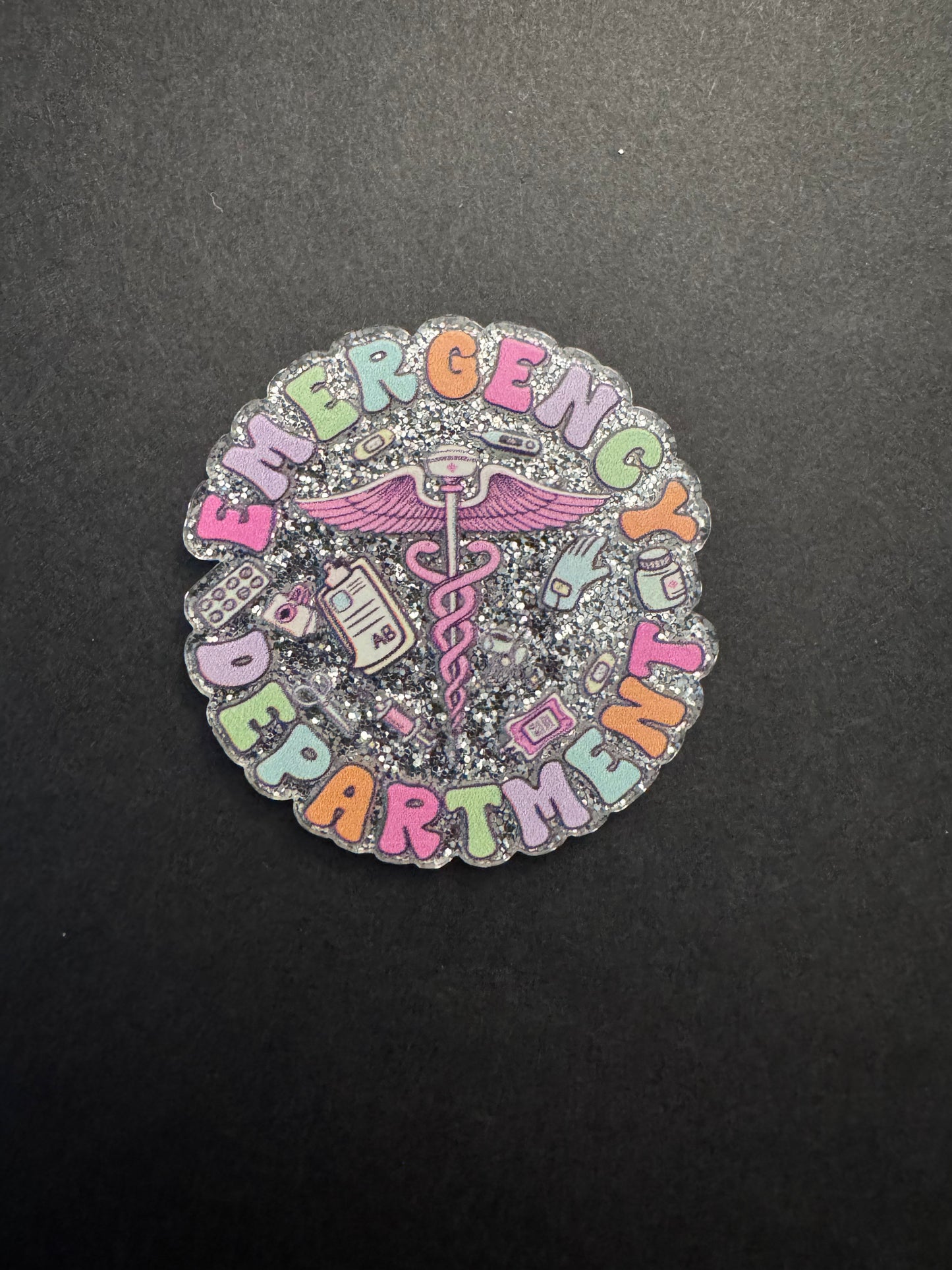 Emergency Department badge reel