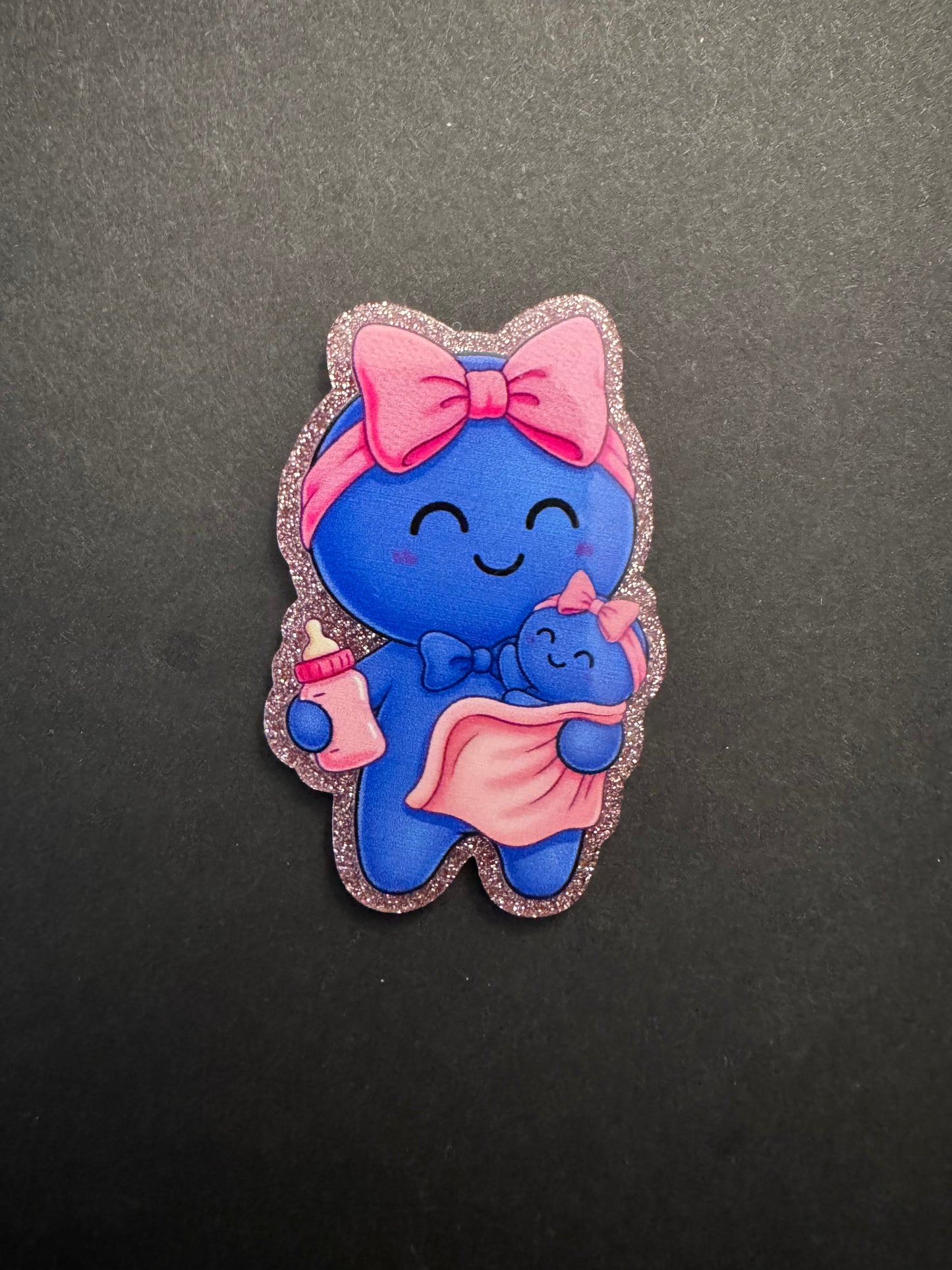 Glove baby badge reel