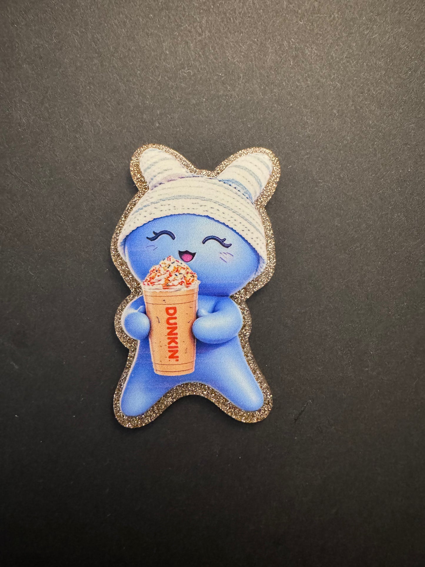 Glove baby Dunkin badge reel