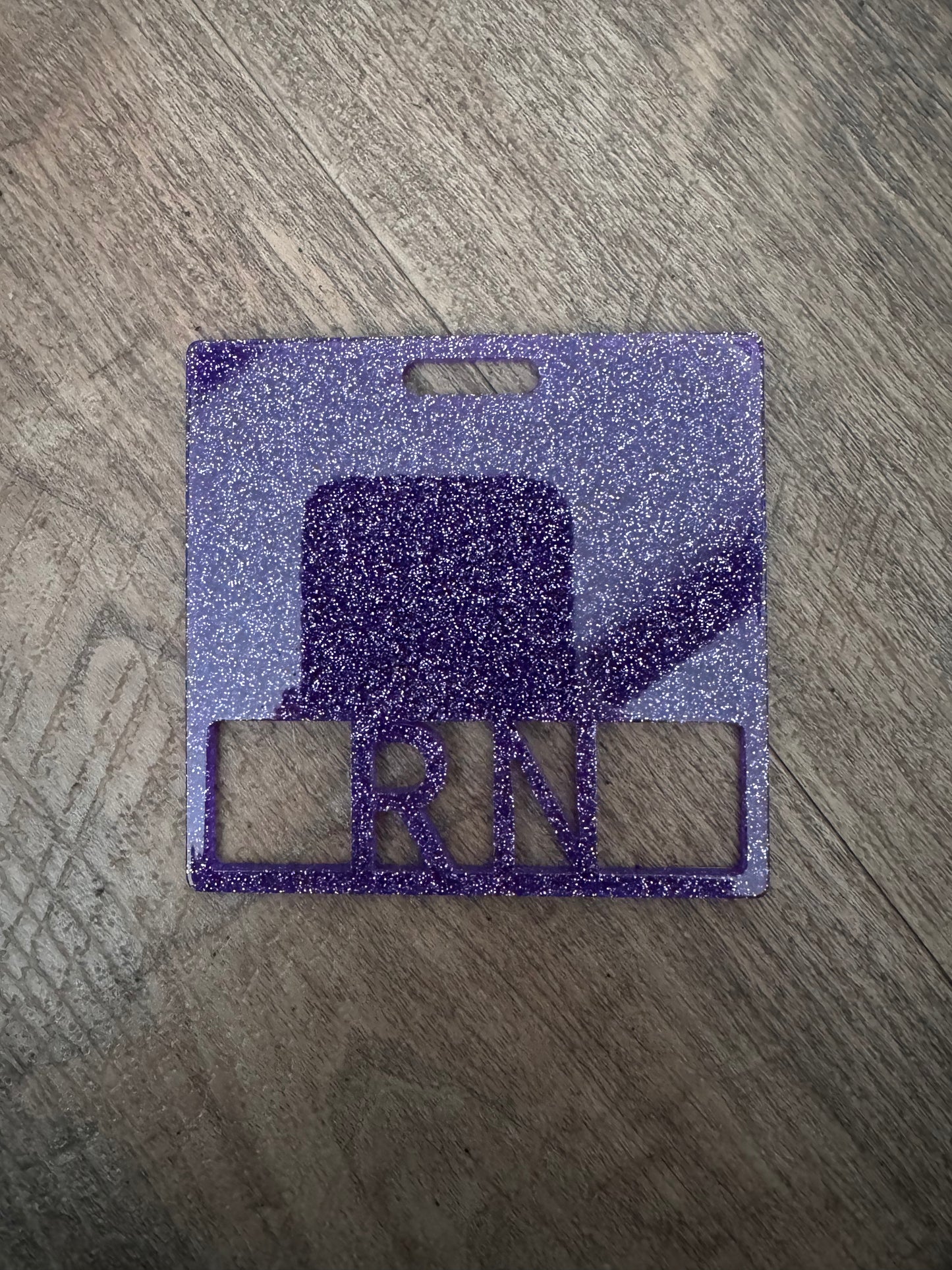 RN badge buddy (Dark purple)