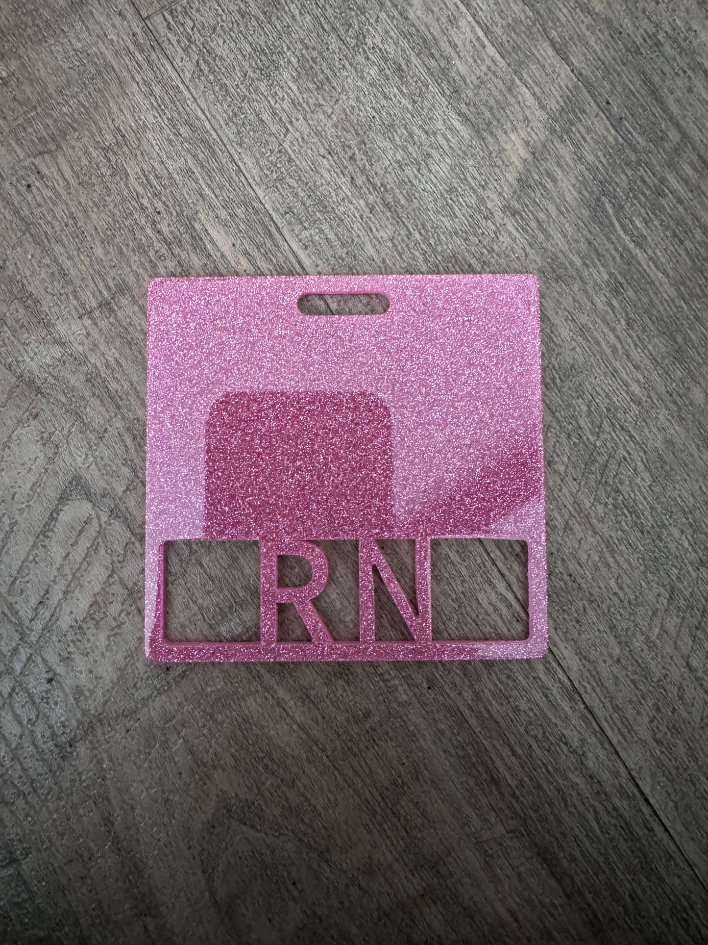 RN badge buddy (pink)