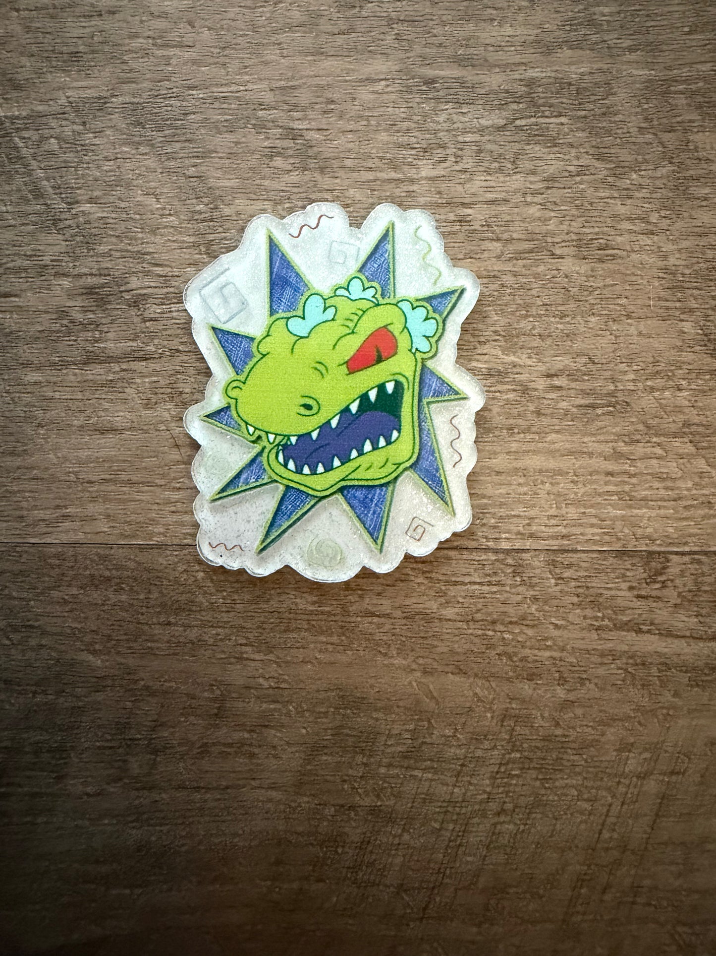 Reptar (Rugrats) badge reel