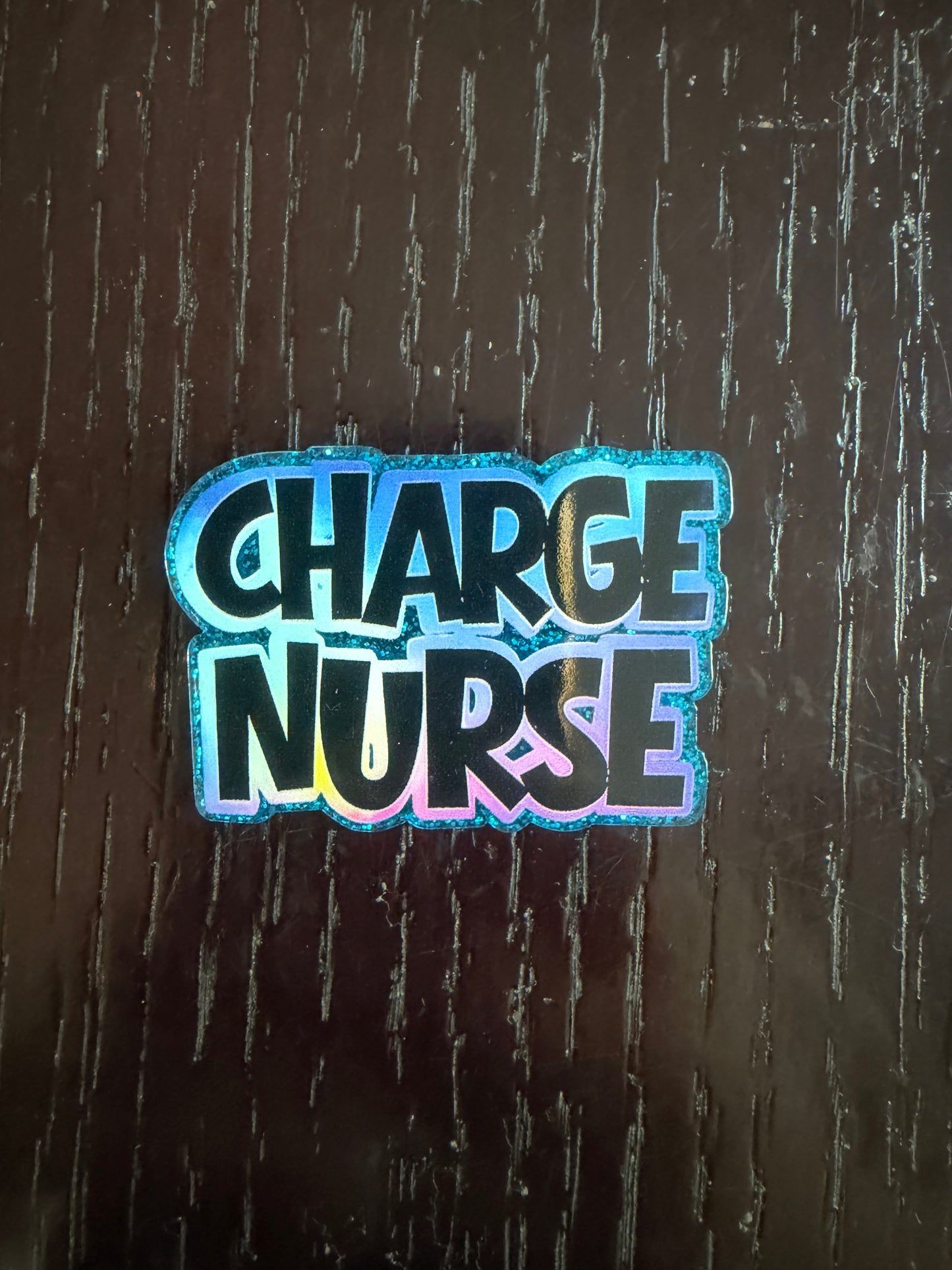 Charge nurse badge reel