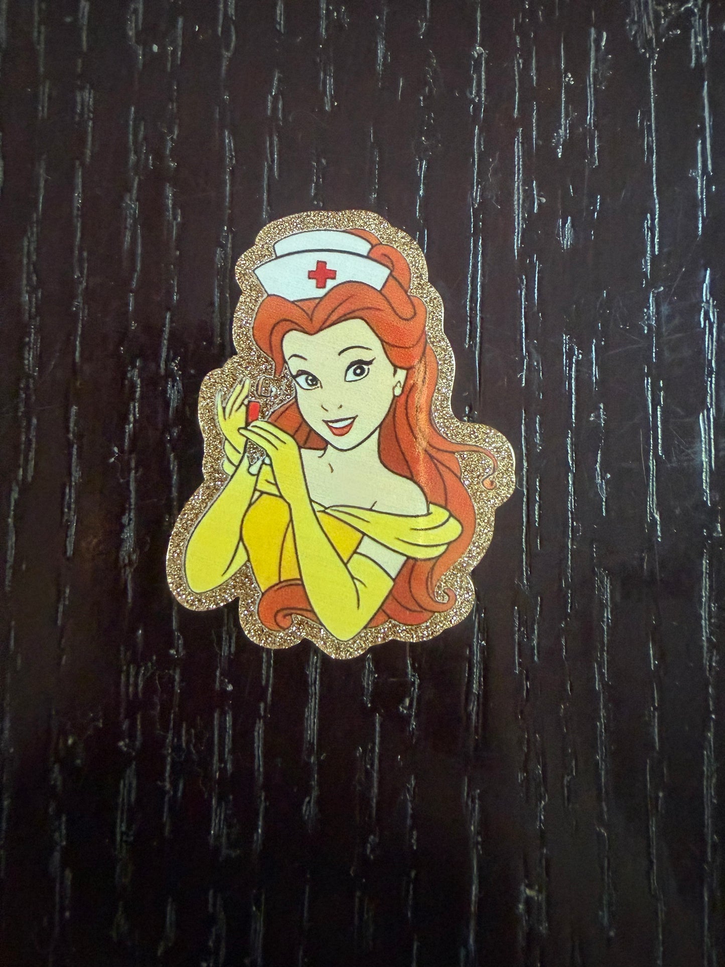 Princess Belle badge reel