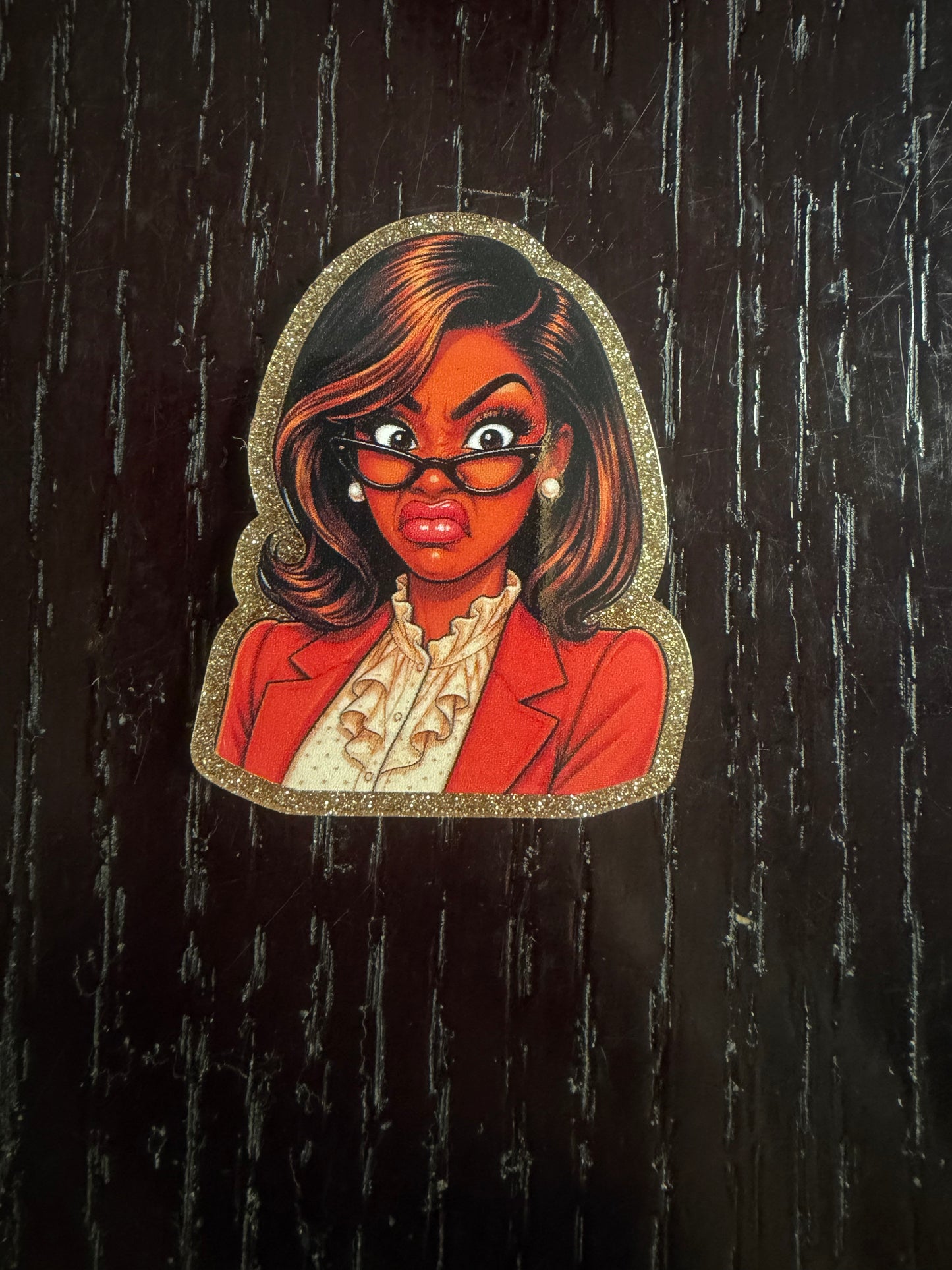 Barbie badge reel