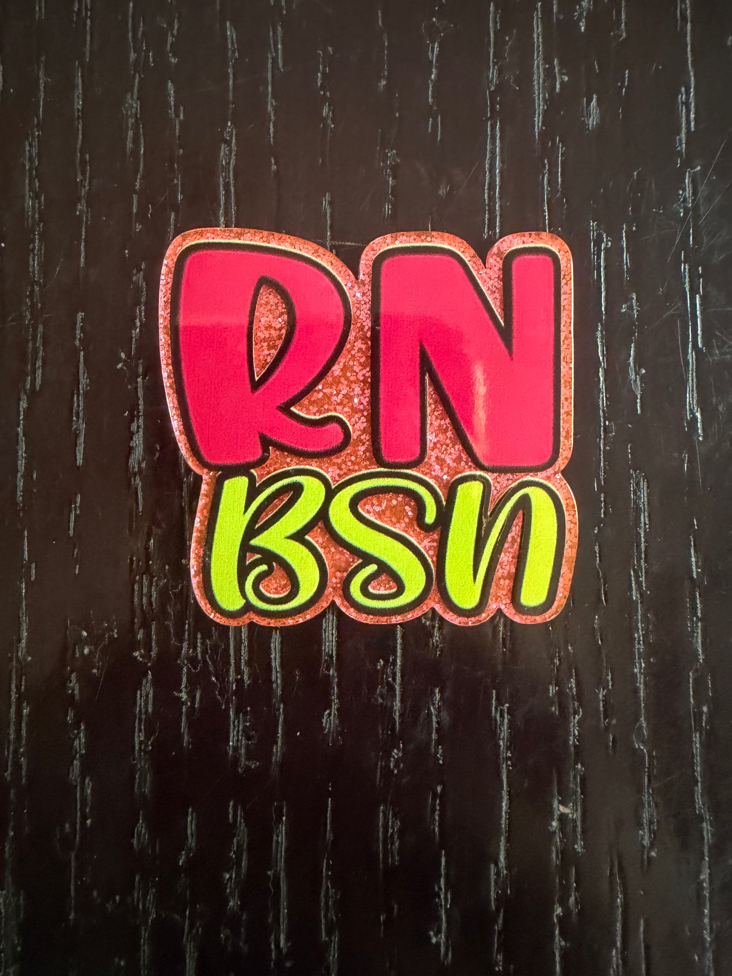 RN BSN badge reel