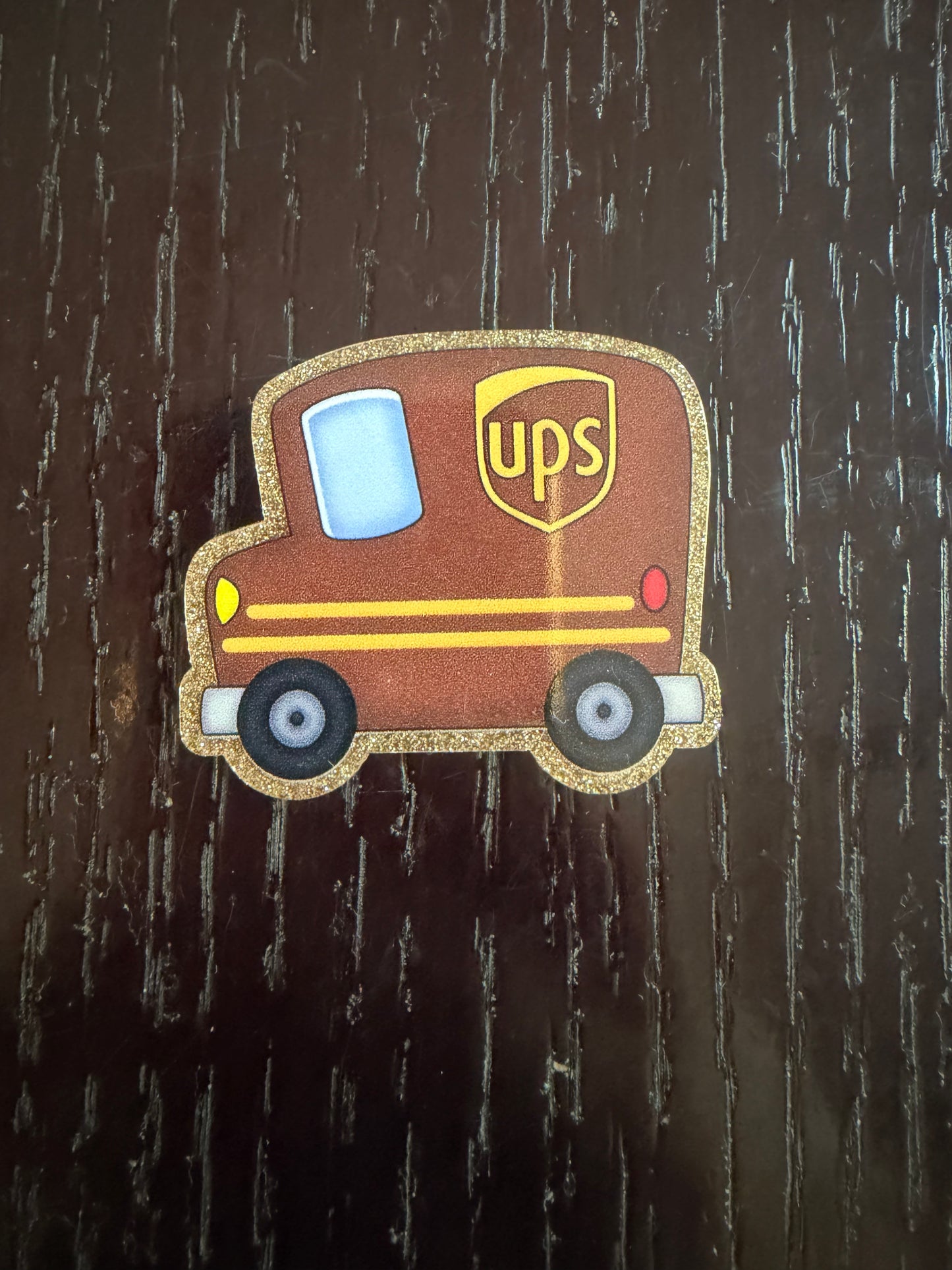UPS badge reel