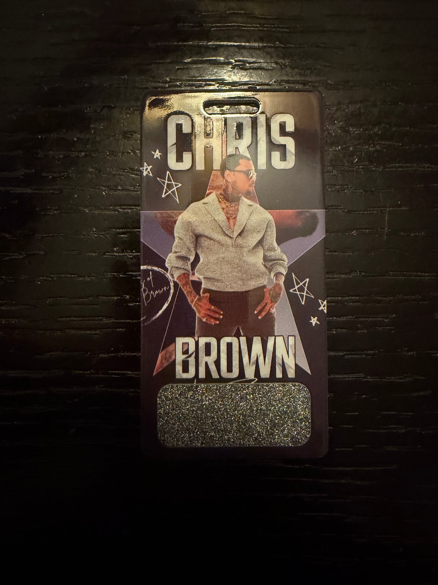 Chris Brown vertical badge buddy