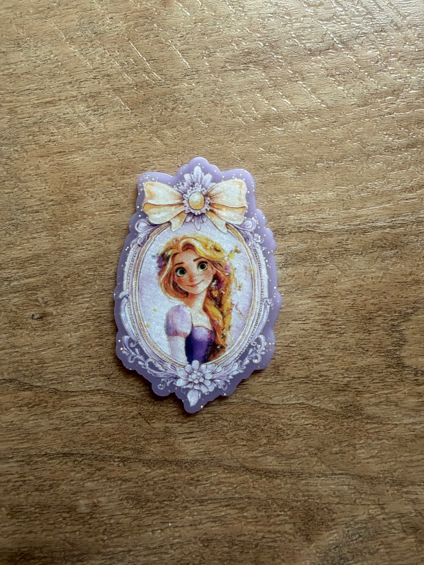 Rapunzel badge reel