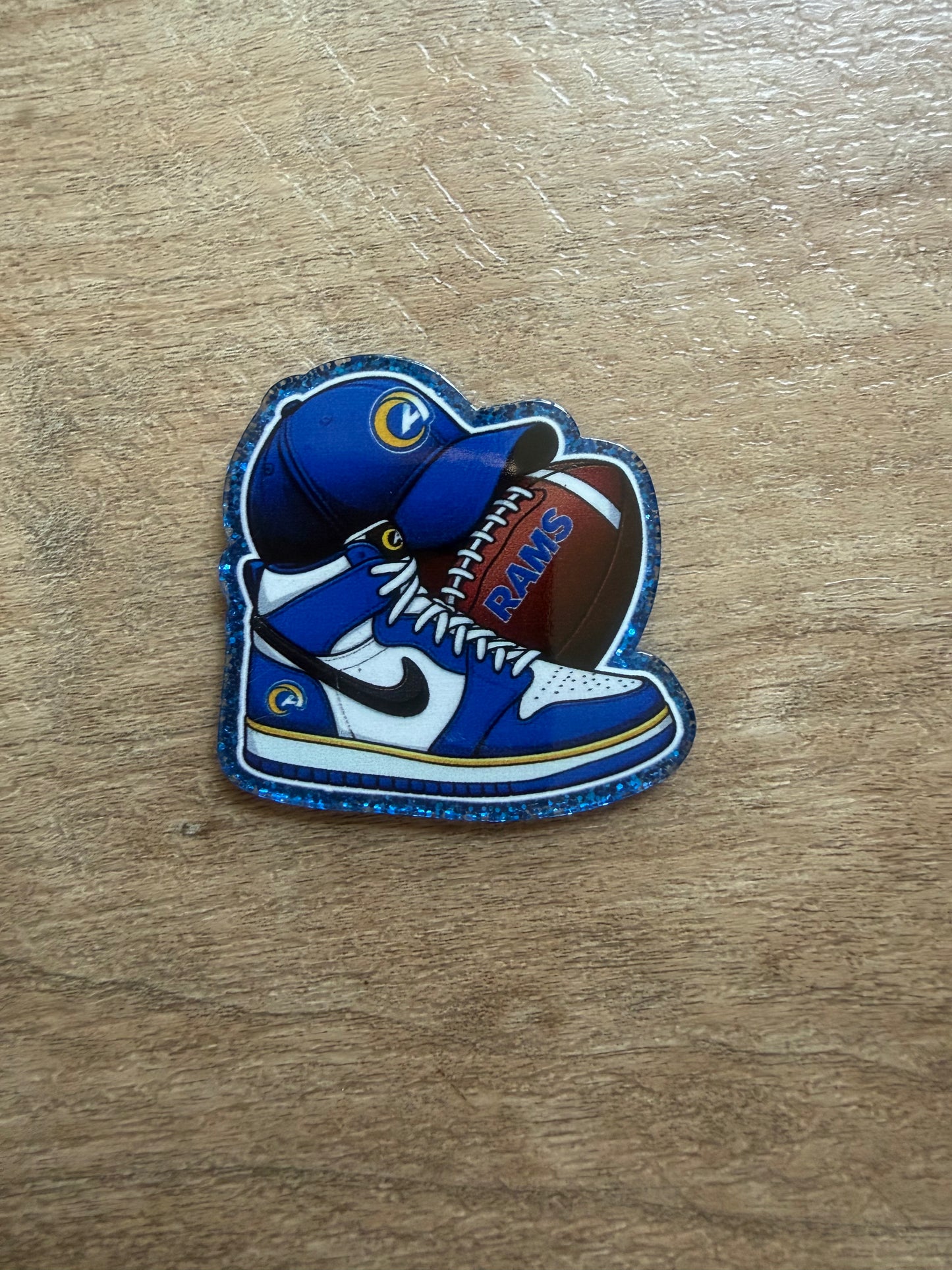 Rams badge reel