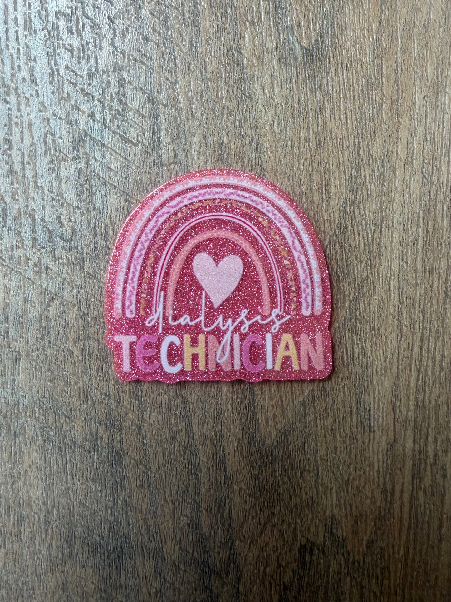 Dialysis Tech badge reel